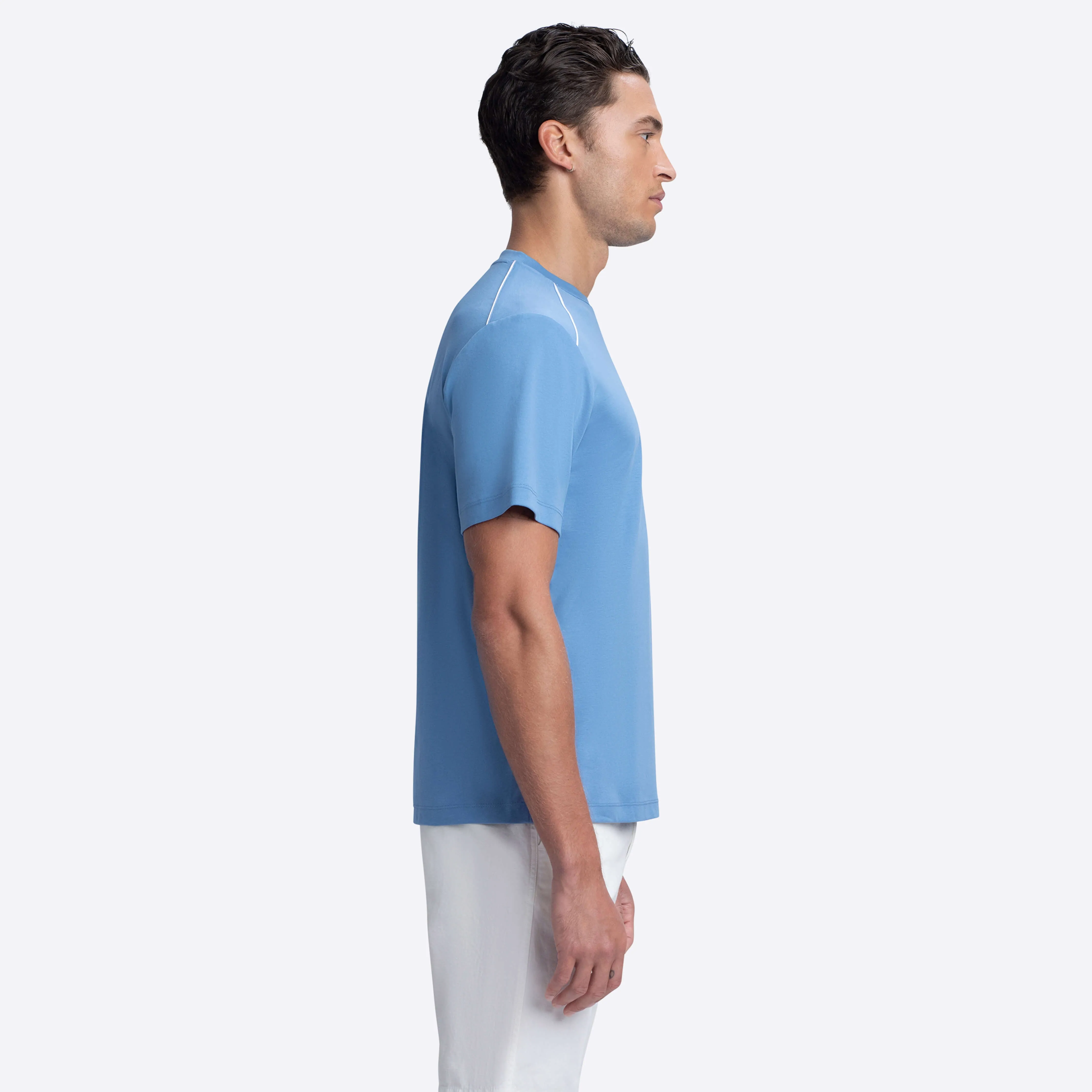 Short Sleeve Crew Neck T-Shirt sold by Bugatchi product image thumbnail 3