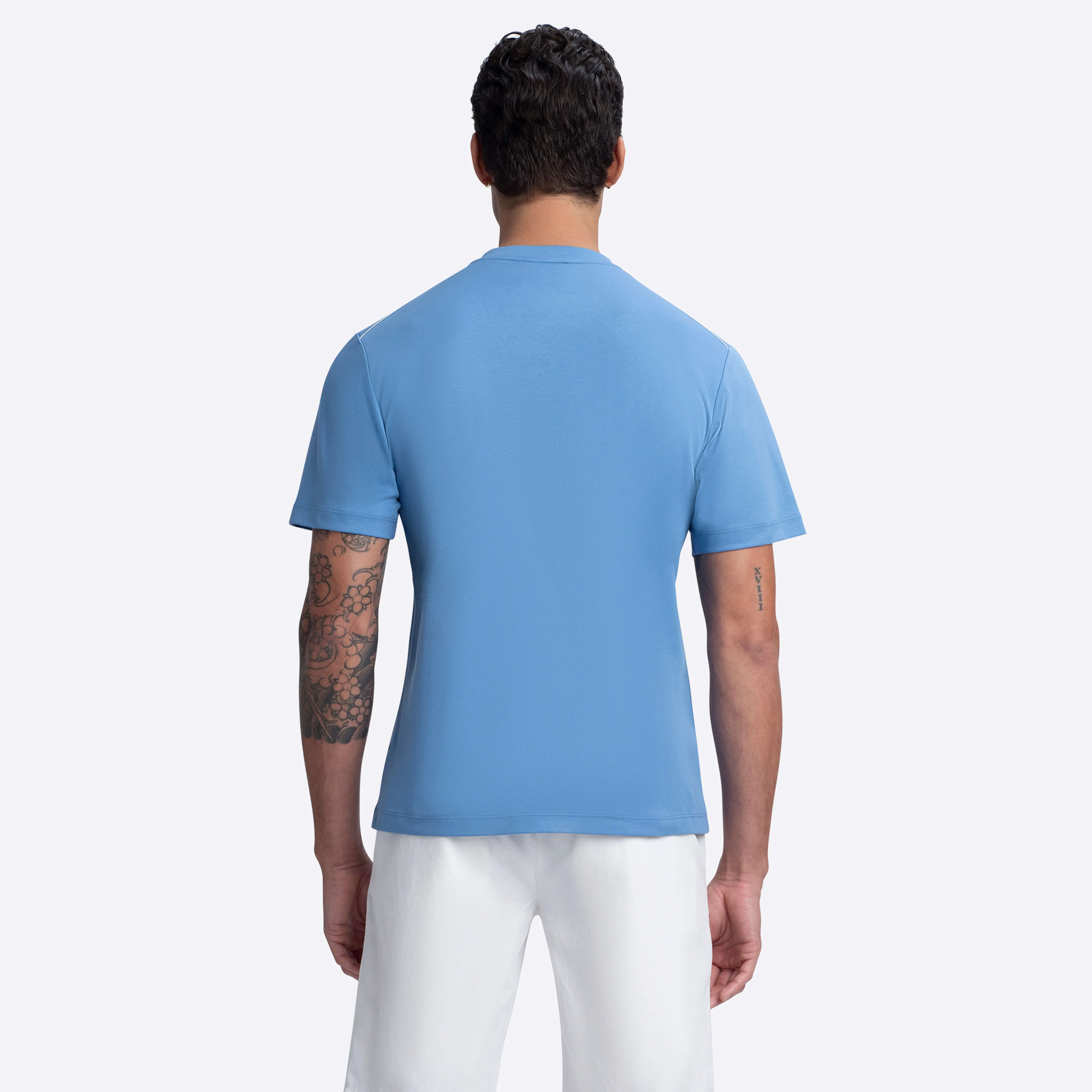 Short Sleeve Crew Neck T-Shirt sold by Bugatchi product image thumbnail 4