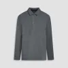 Long-sleeved Polo Shirt sold by Bugatchi