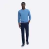 Solid Crew Neck Sweater sold by Bugatchi