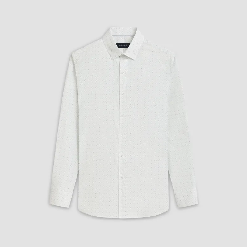 Karl Geometric Shirt sold by Bugatchi