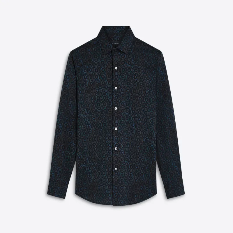 JULIAN Abstract Print Shirt sold by Bugatchi
