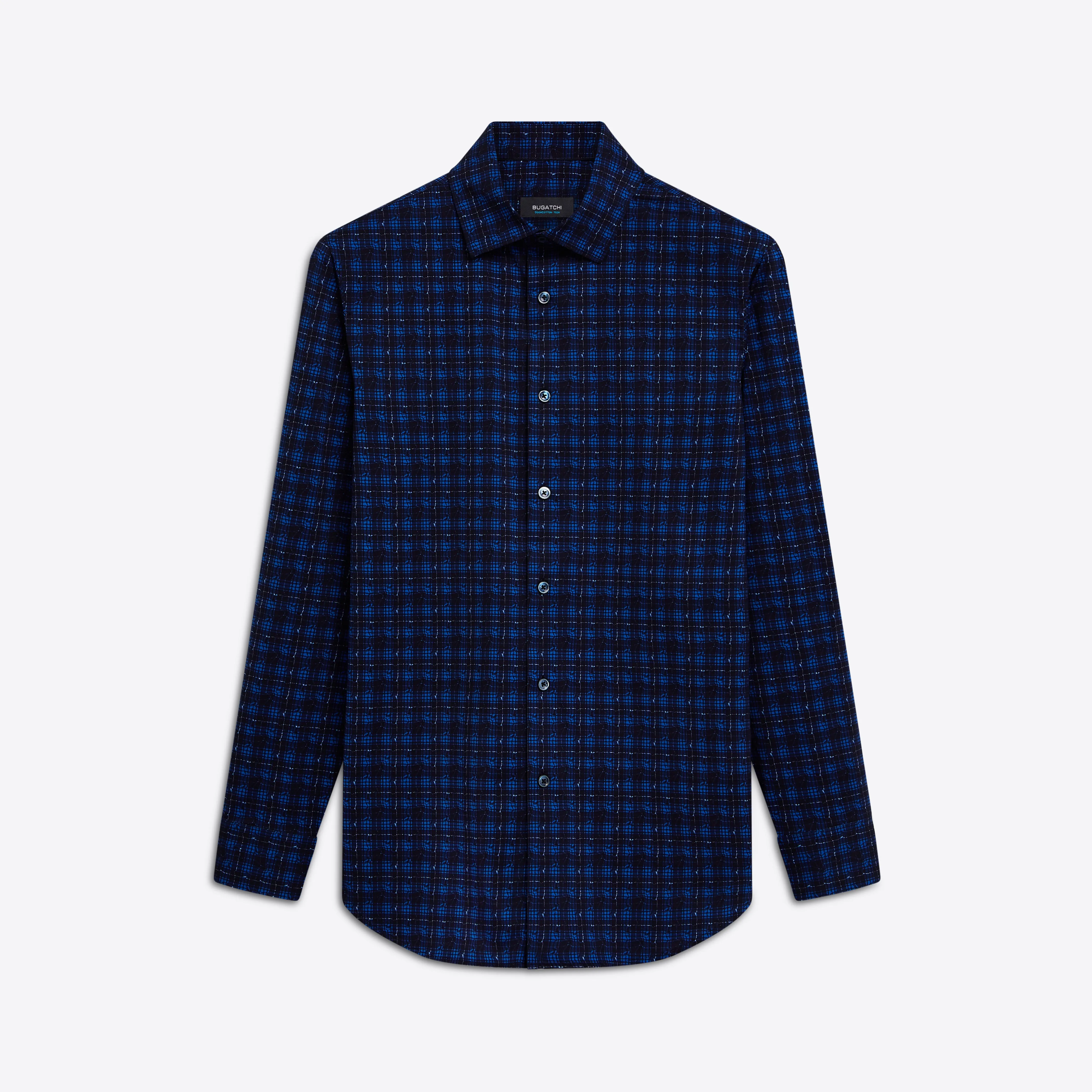 JAMES Web Check OoohCotton Shirt sold by Bugatchi