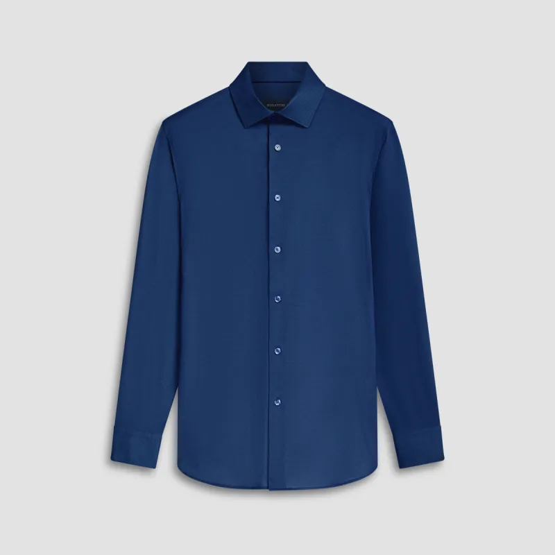 James Diagonal Stripe OoohCotton Shirt sold by Bugatchi