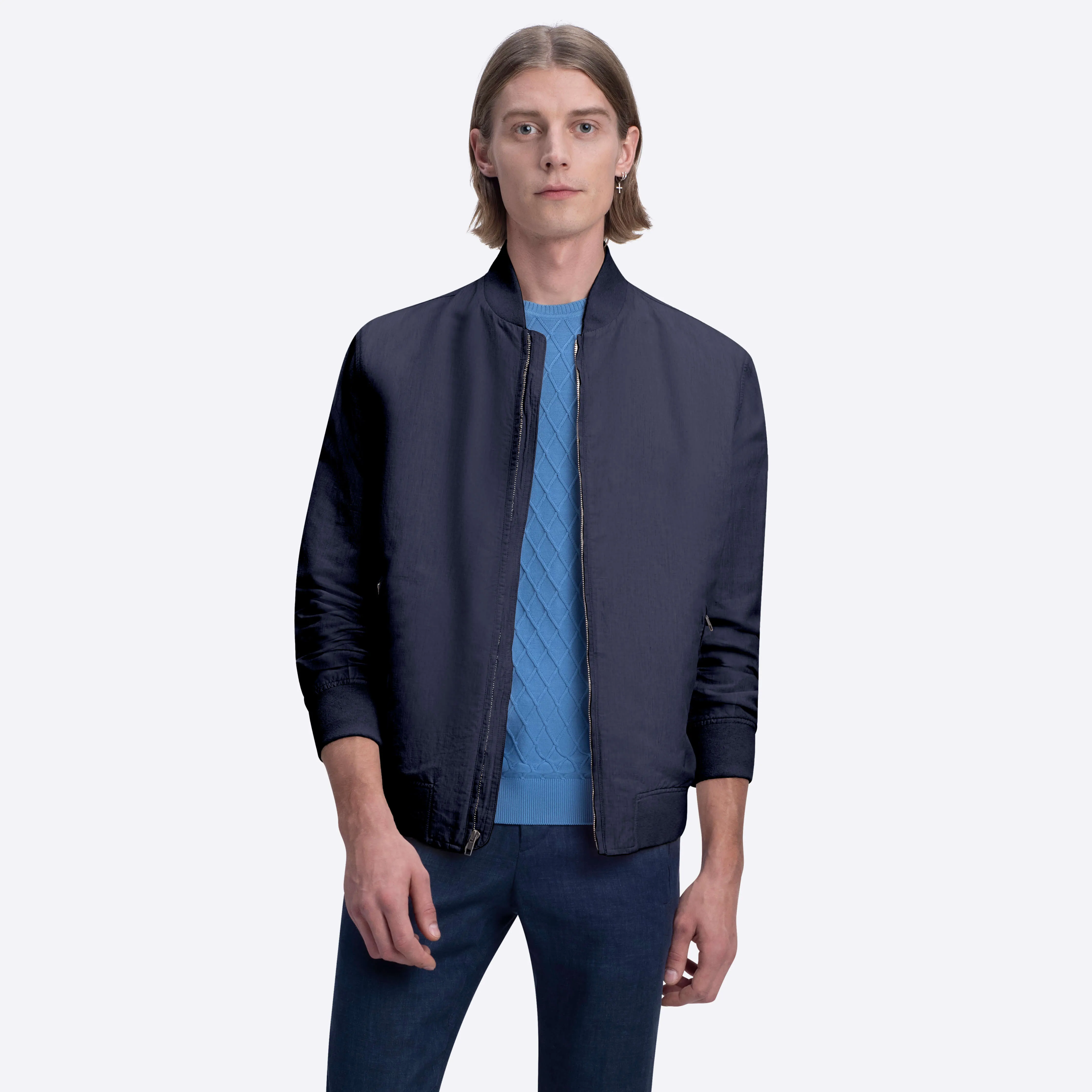 Bomber Jacket sold by Bugatchi product image thumbnail 2