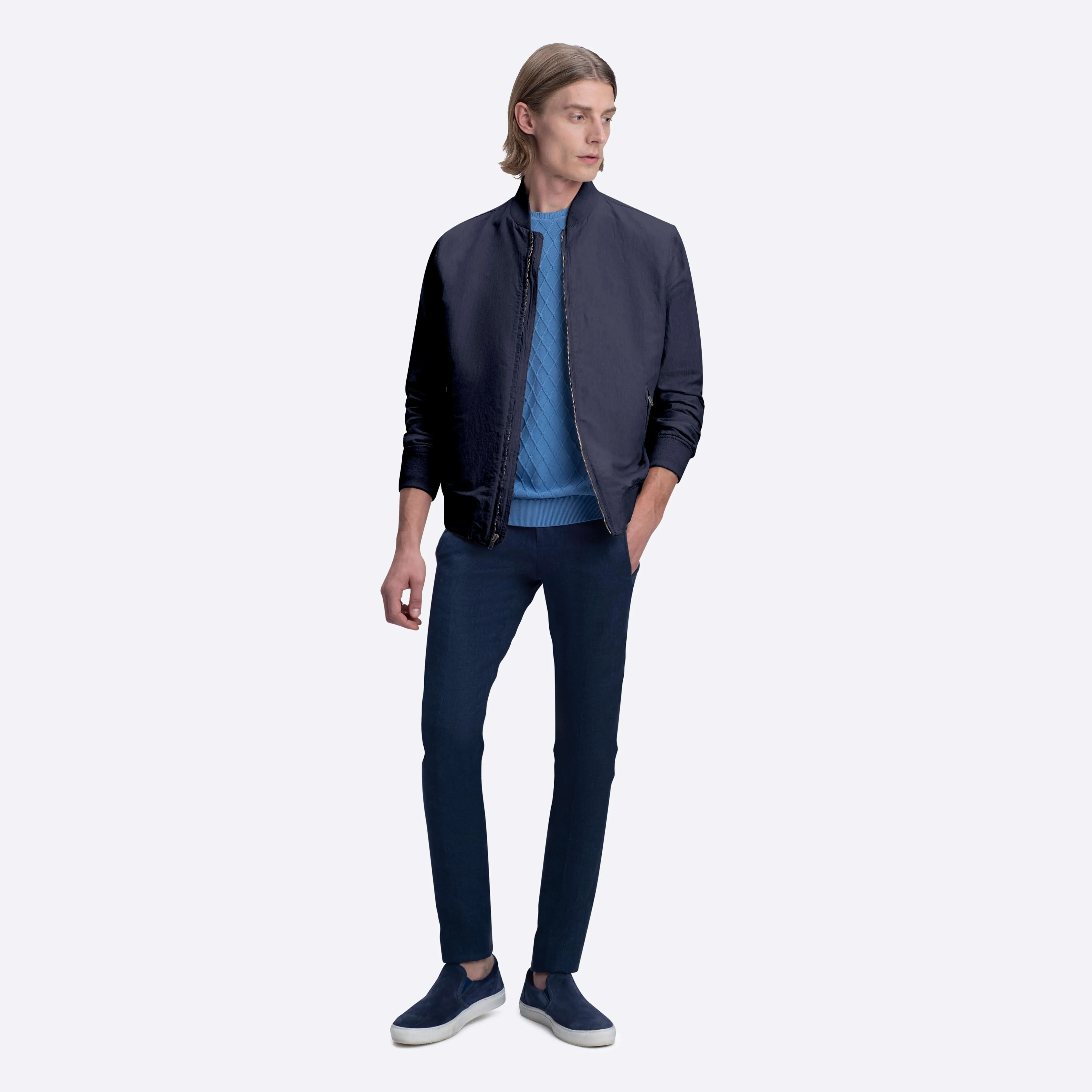 Bomber Jacket sold by Bugatchi product image thumbnail 5