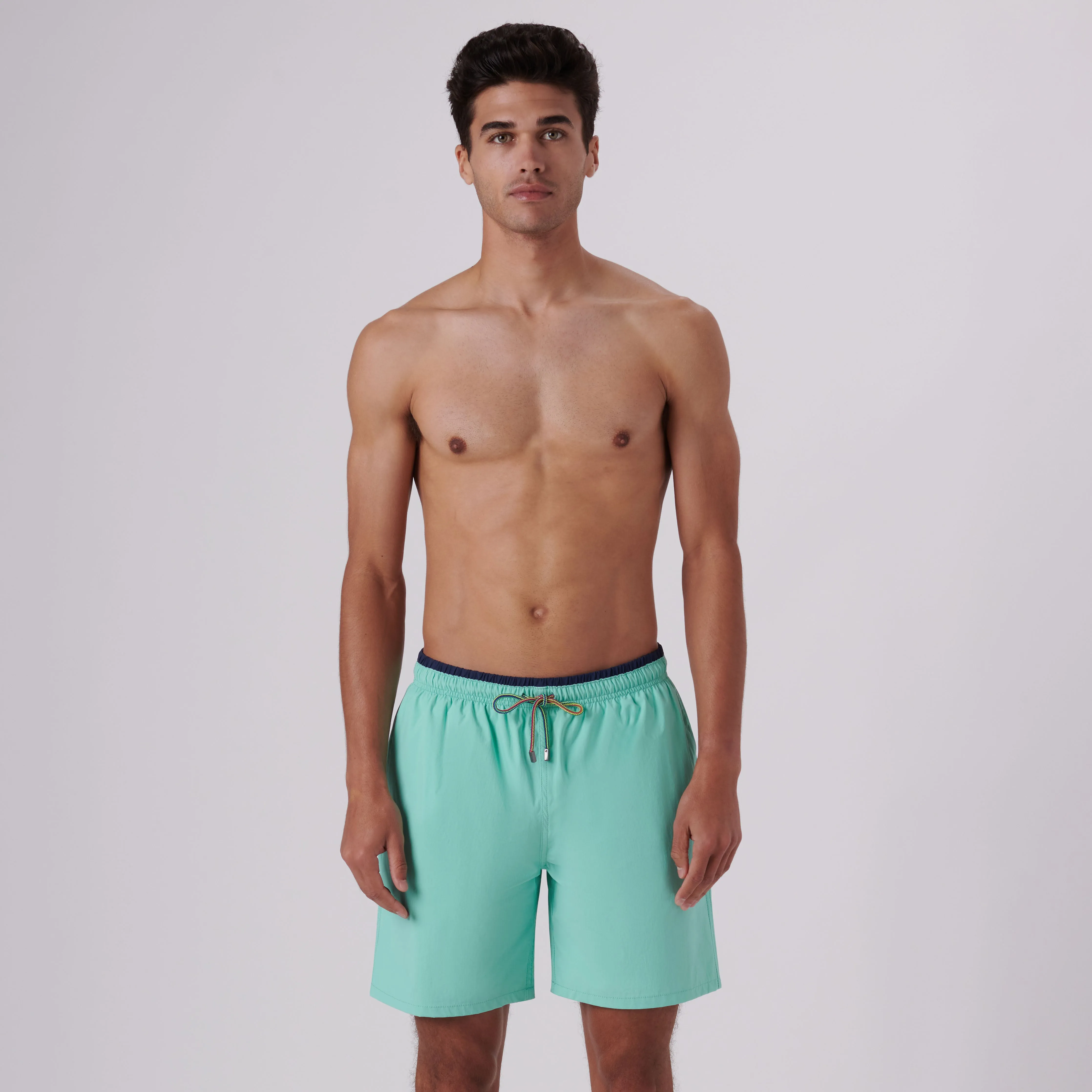 Quinn Solid Swim Trunks sold by Bugatchi product image thumbnail 3