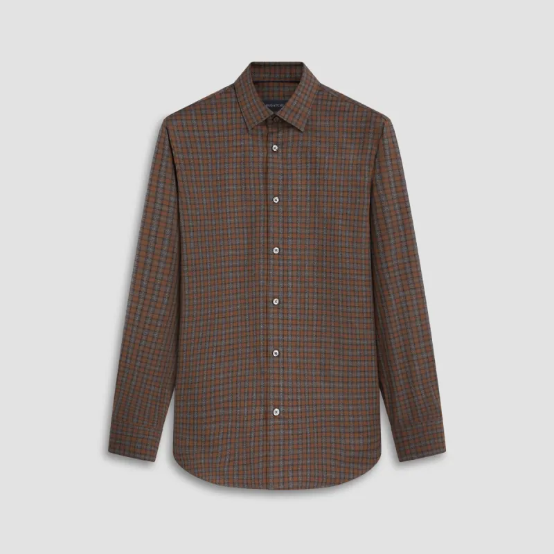 Julian Checkered Shirt sold by Bugatchi