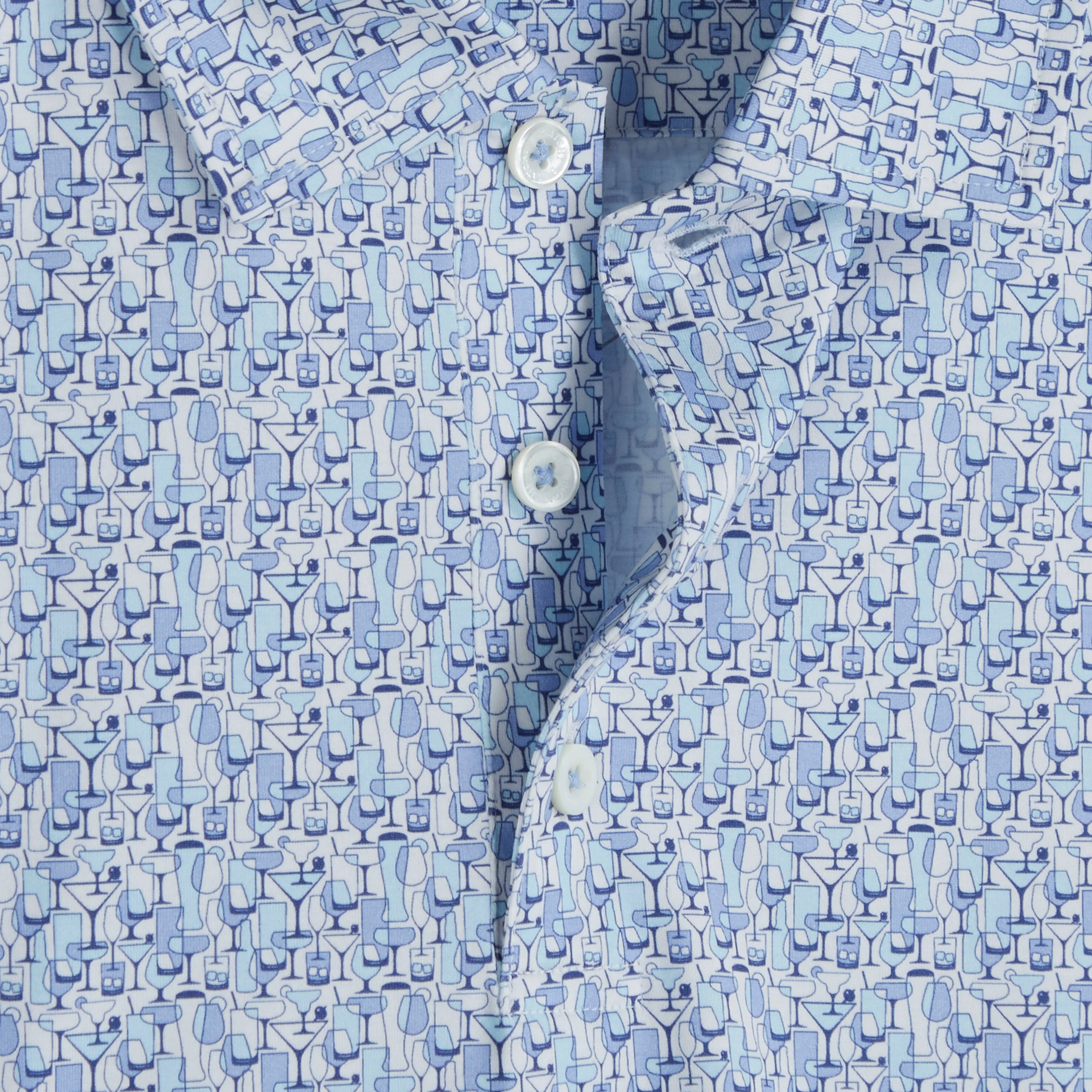 Victor Cocktail OoohCotton Polo sold by Bugatchi product image thumbnail 2