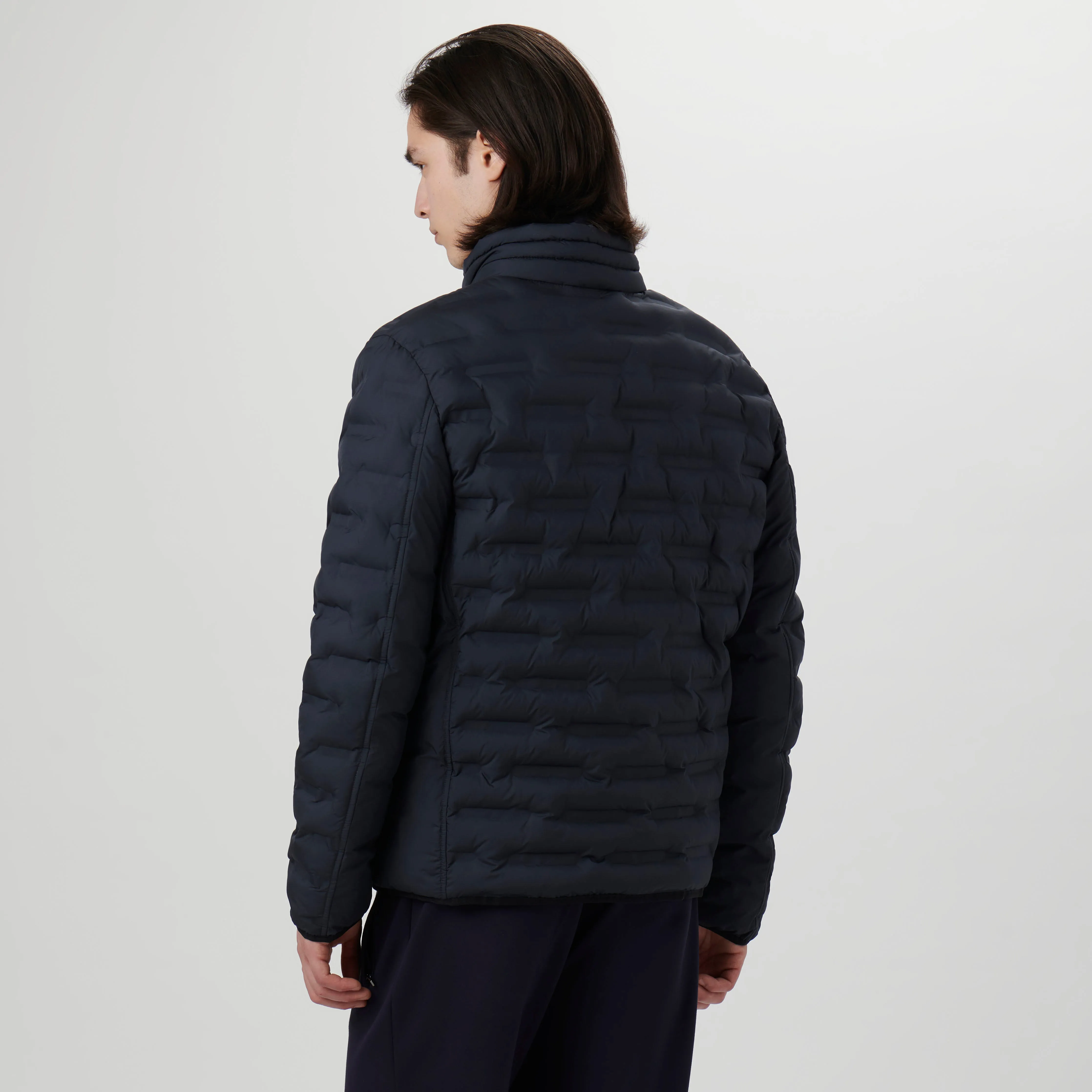 Nylon Bomber Jacket sold by Bugatchi product image thumbnail 4