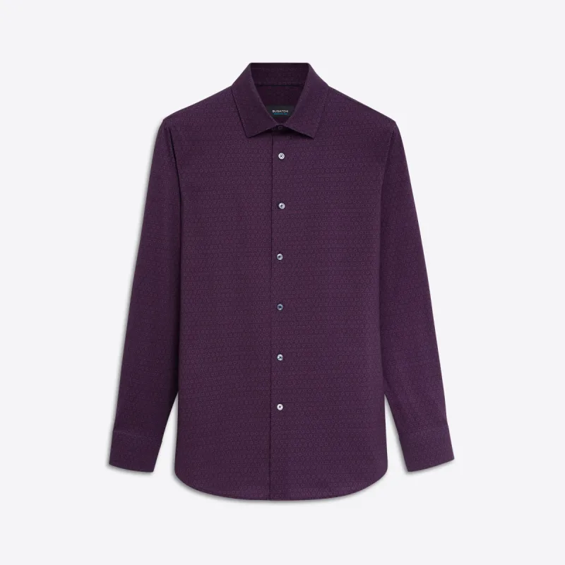 JAMES Medallion Print OoohCotton Shirt sold by Bugatchi