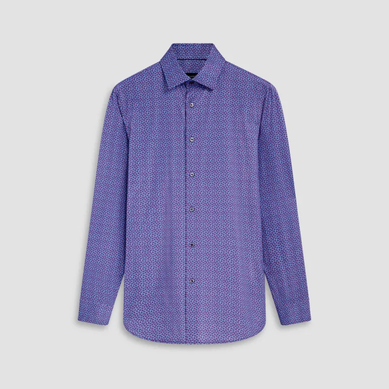 James Mini Paisley OoohCotton Shirt sold by Bugatchi