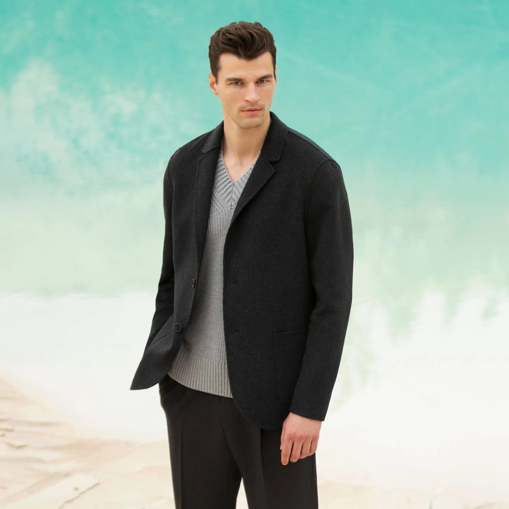 Two Button Blazer sold by Bugatchi