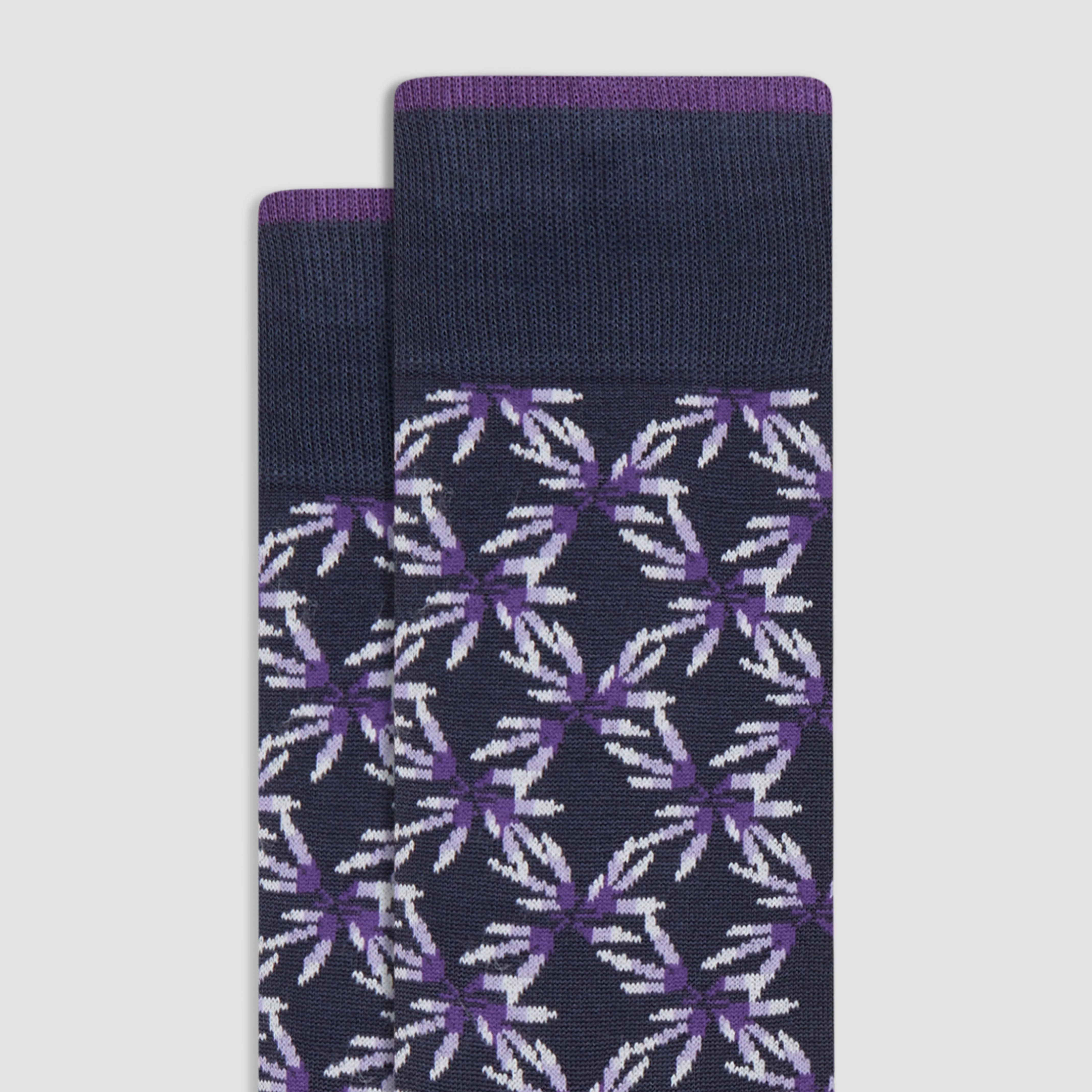 Abstract Mid-Calf Socks sold by Bugatchi product image thumbnail 2