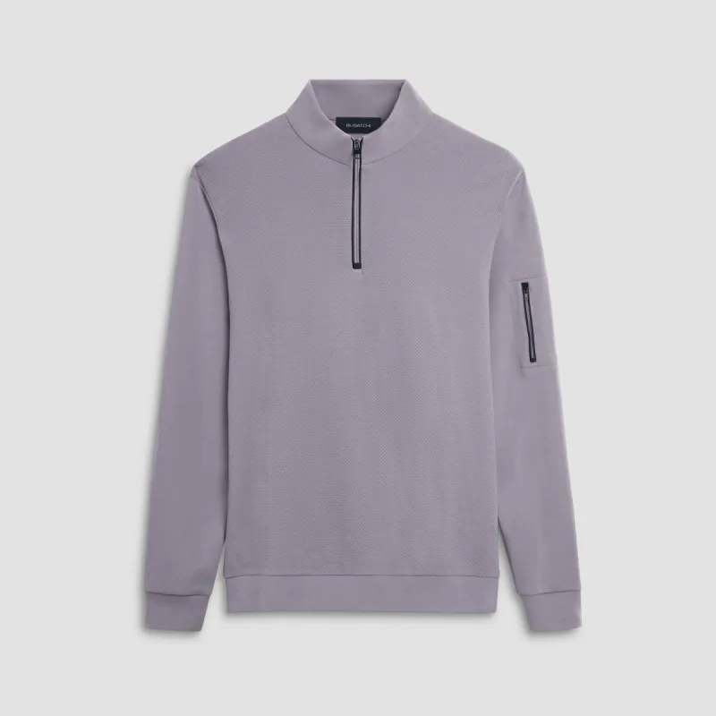 Beehive Quarter-Zip Pullover sold by Bugatchi