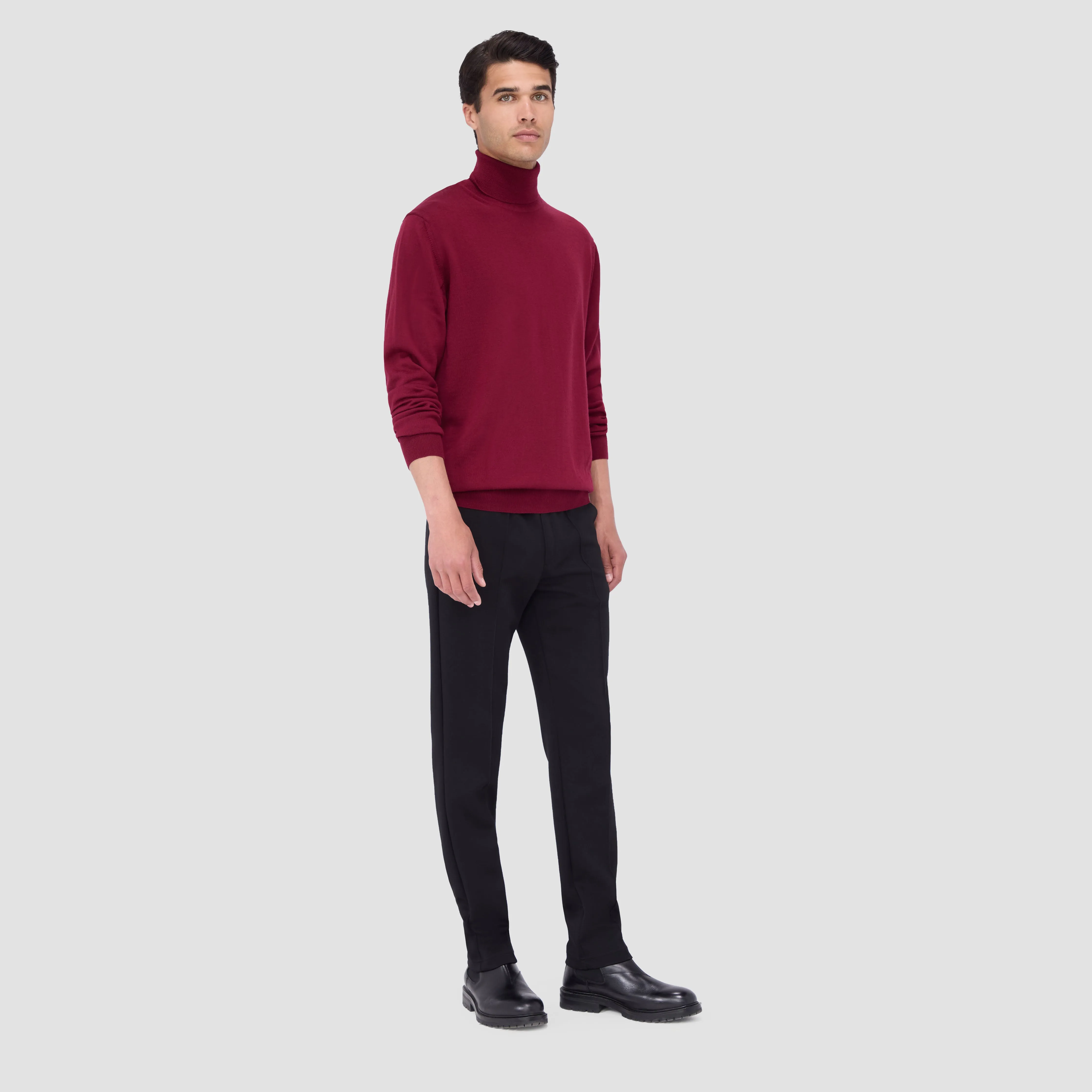 Sawyer Turtleneck Super Merino Sweater sold by Bugatchi product image thumbnail 5