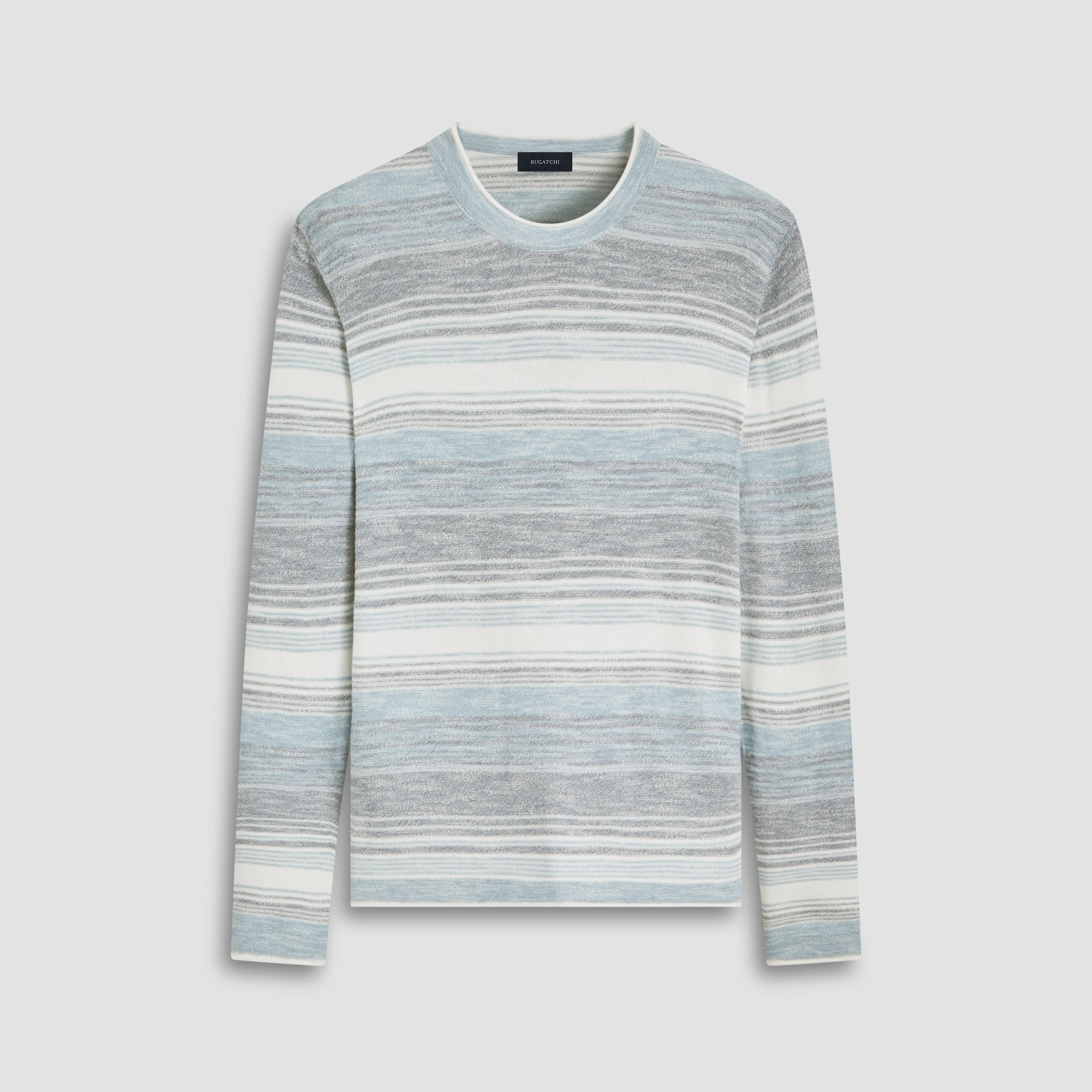 Ombre Stripe Crew Neck Sweater sold by Bugatchi