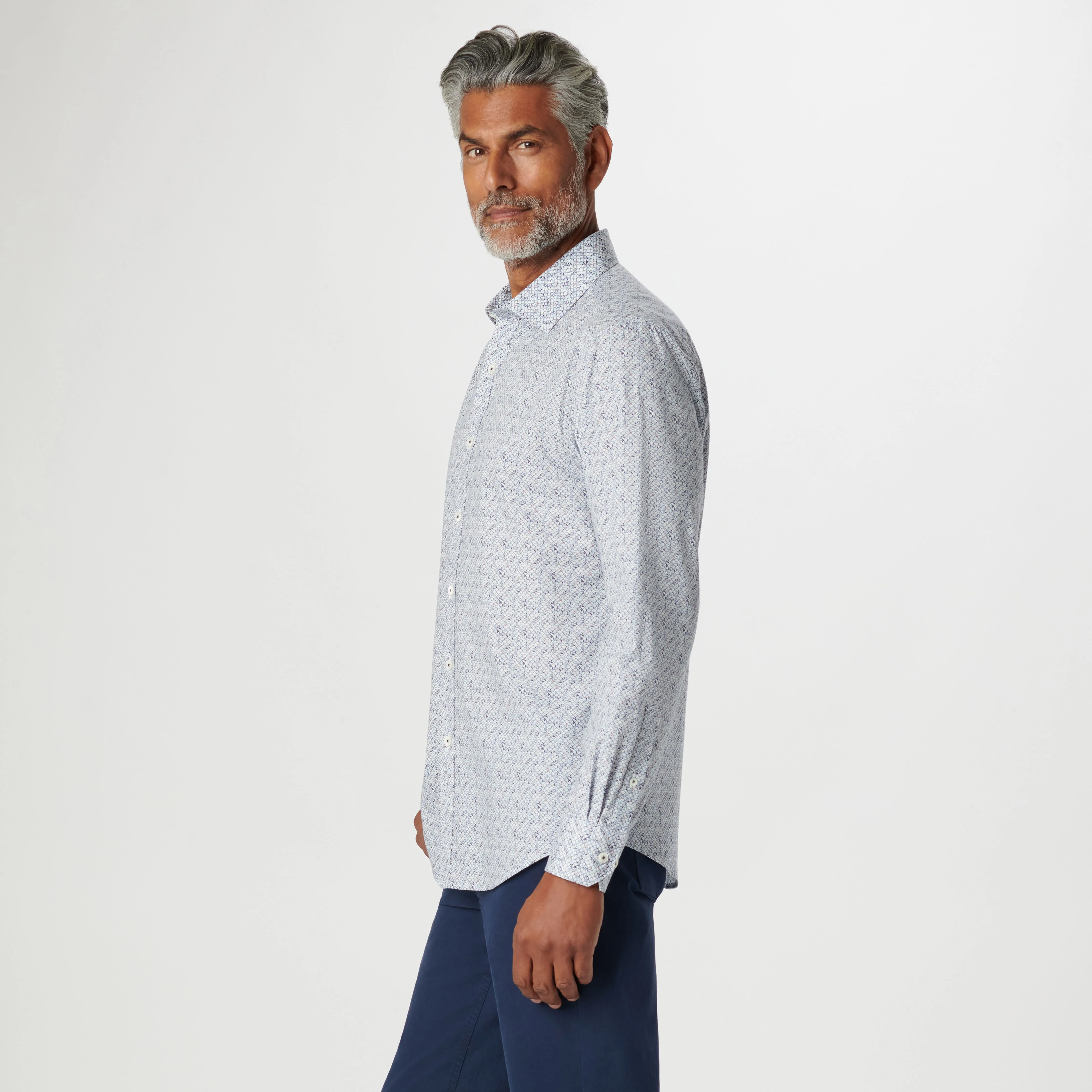 Axel Diamond Shirt sold by Bugatchi product image thumbnail 3