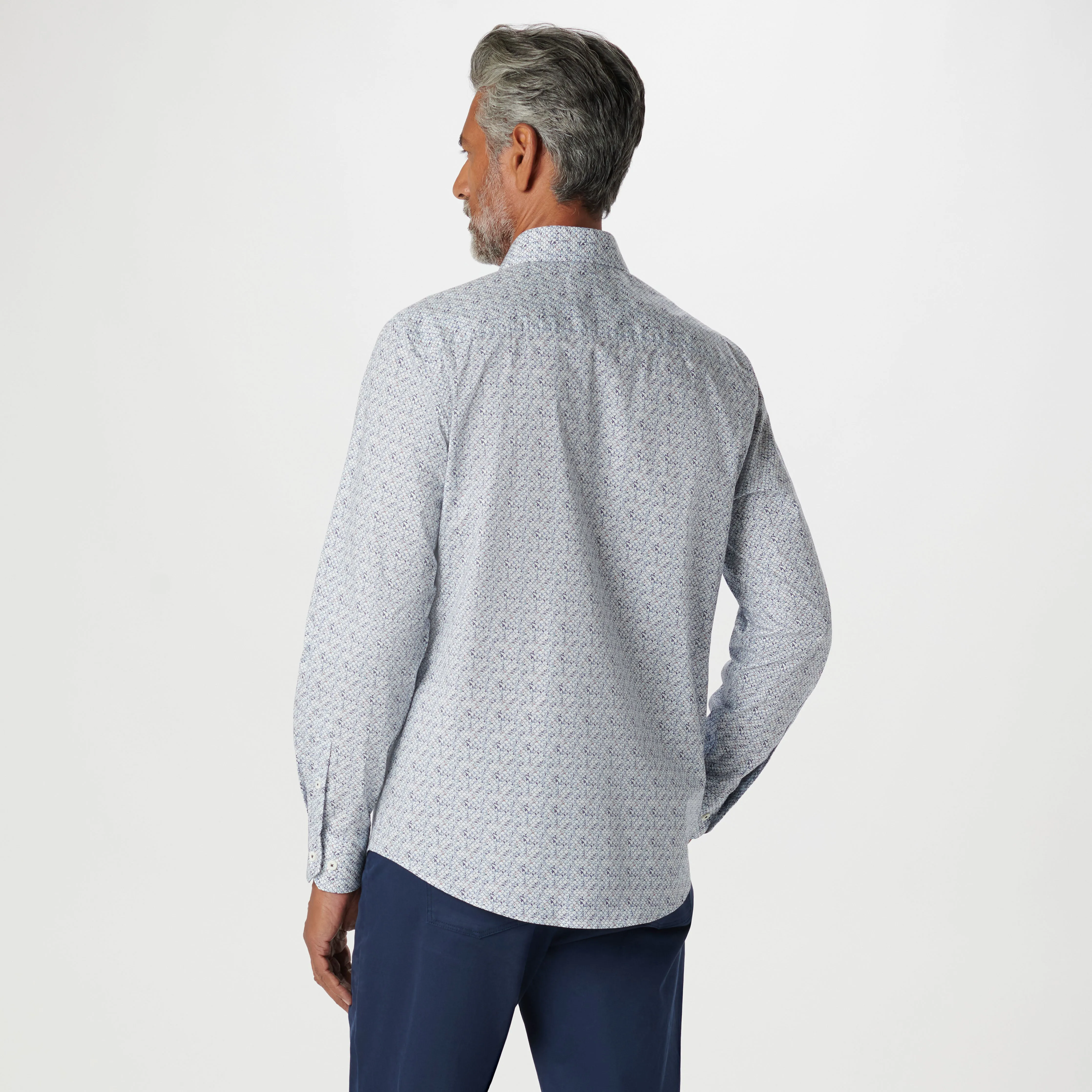 Axel Diamond Shirt sold by Bugatchi product image thumbnail 4