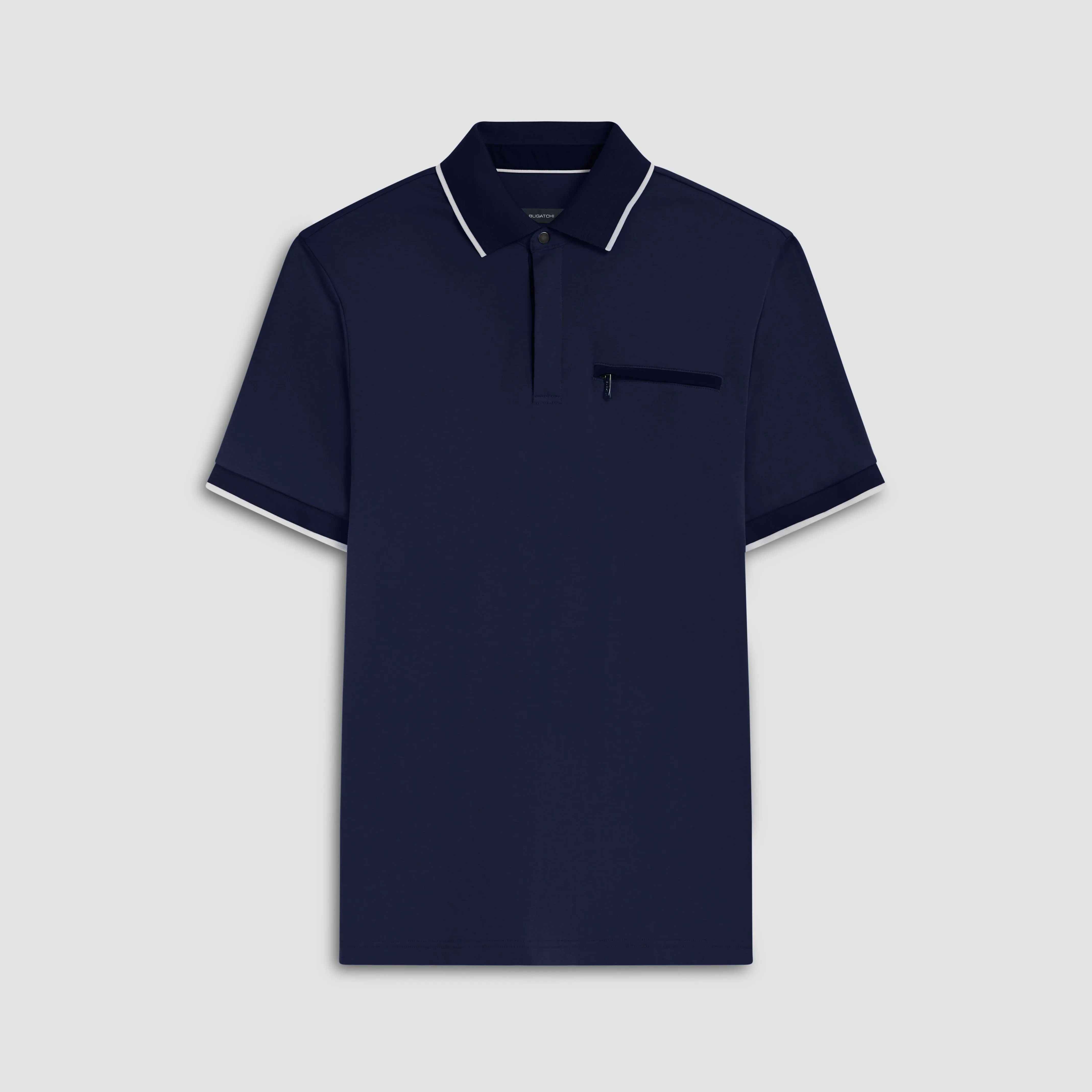 Quarter Zip Polo Shirt sold by Bugatchi