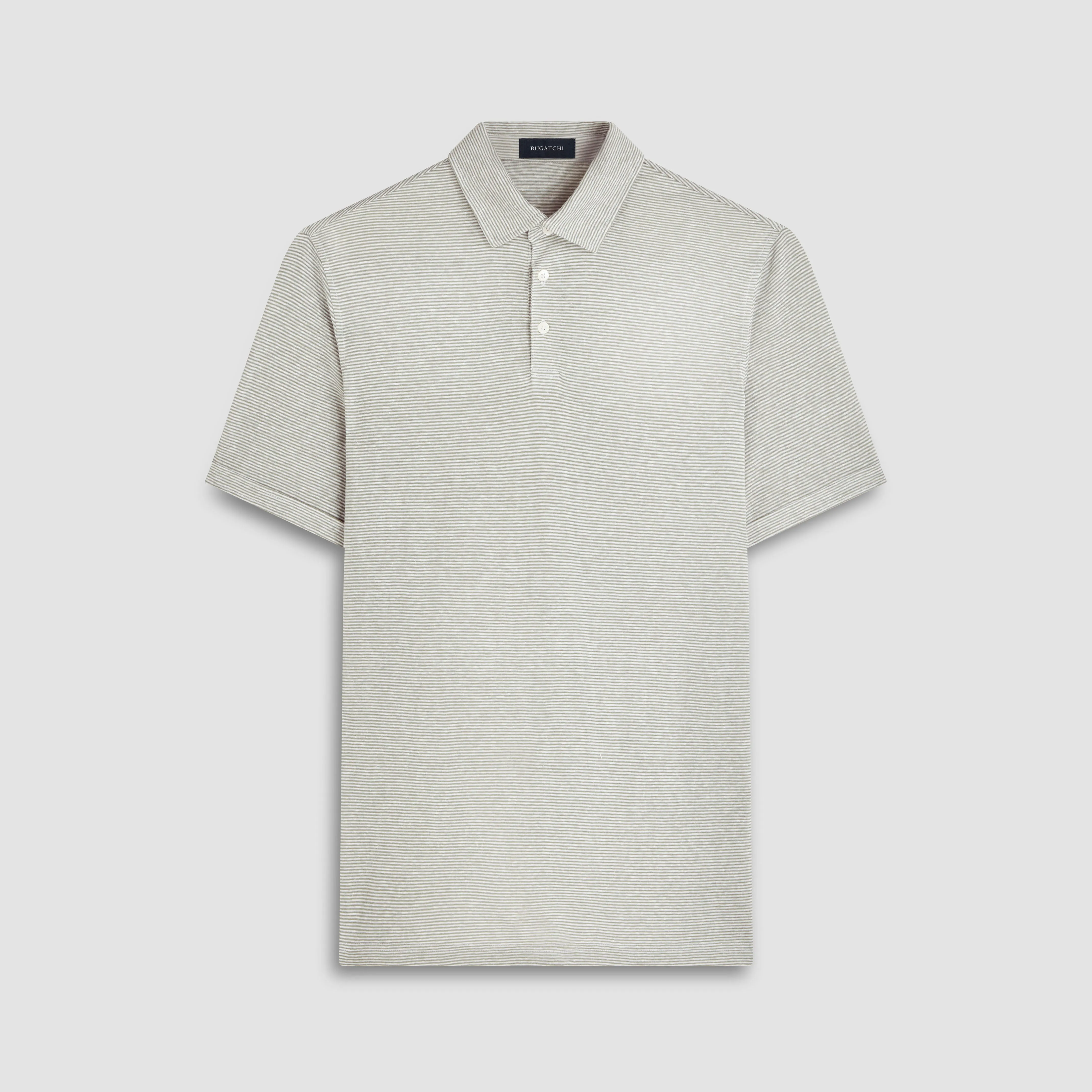 Striped Polo sold by Bugatchi