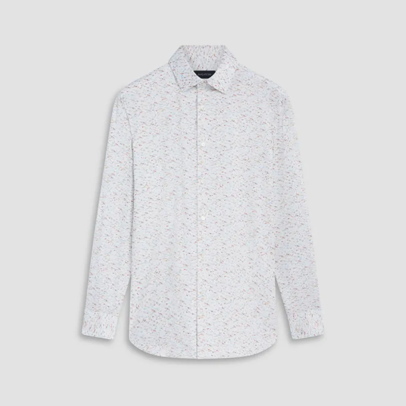 James Abstract Print OoohCotton Shirt sold by Bugatchi
