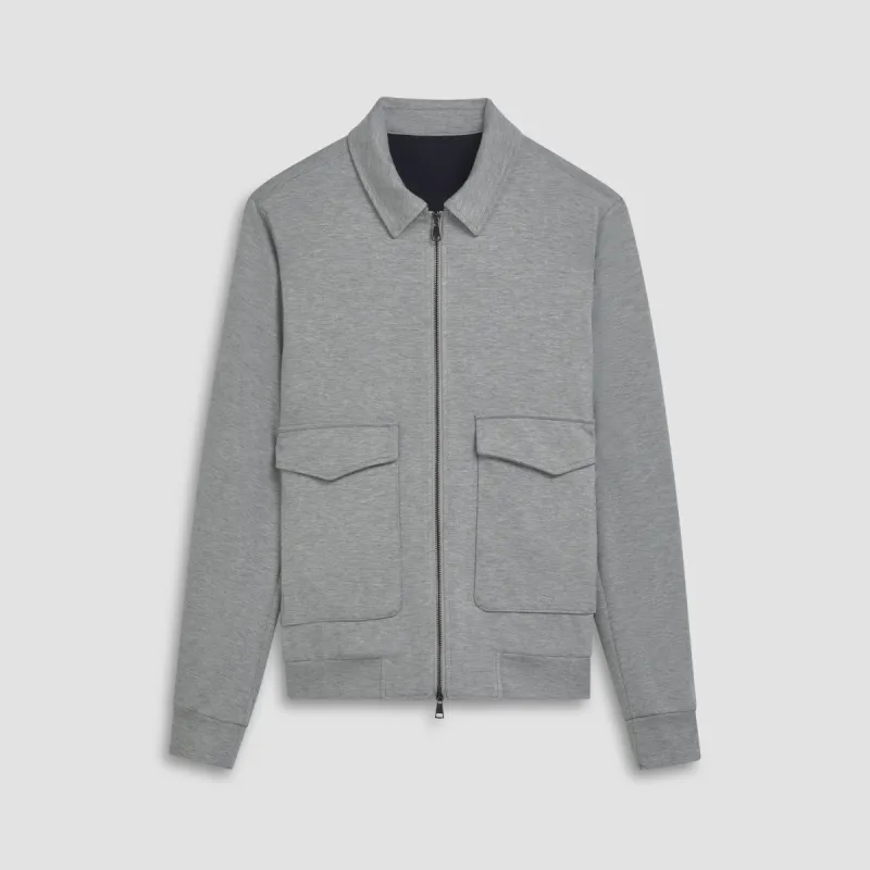Knit Bomber Jacket sold by Bugatchi