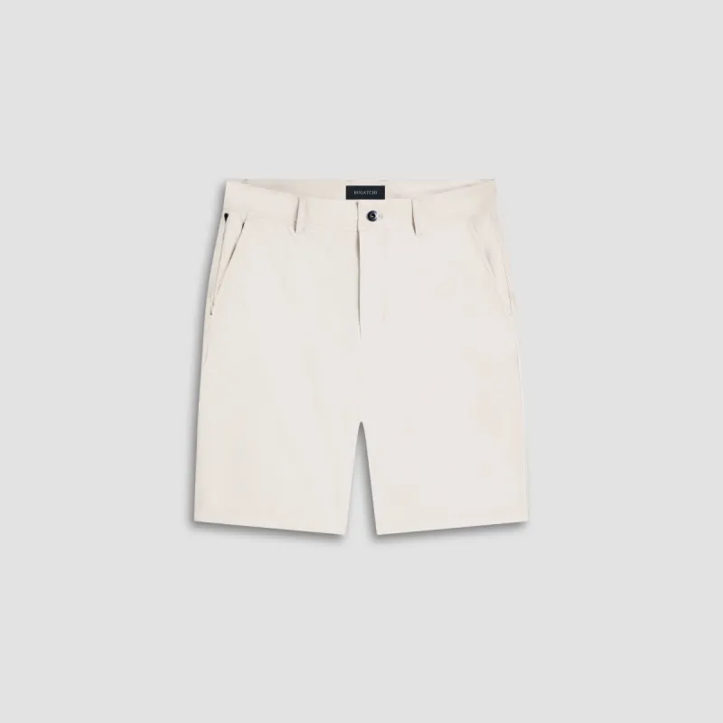 Solid Bermuda Short sold by Bugatchi
