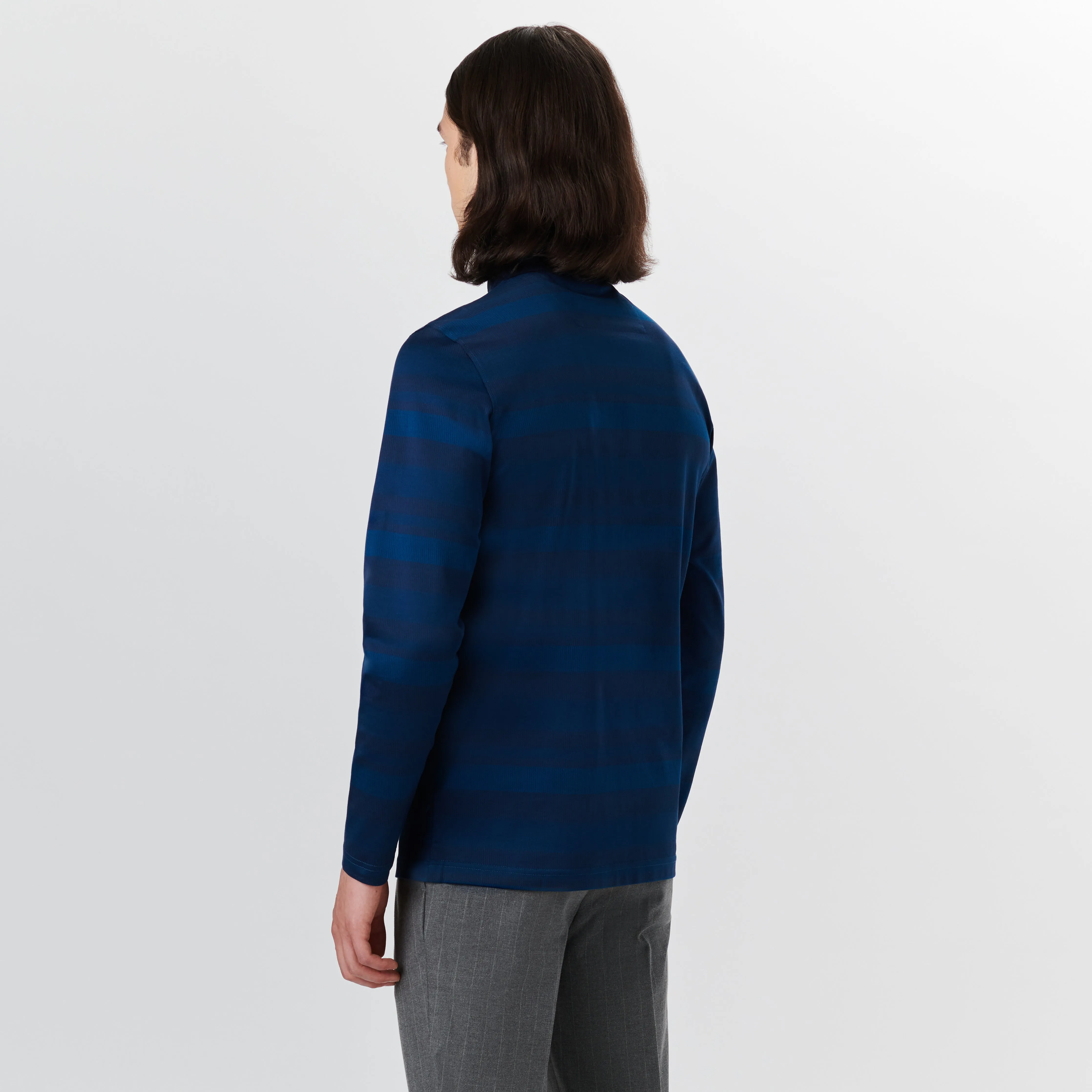 Long Sleeve Polo sold by Bugatchi product image thumbnail 4