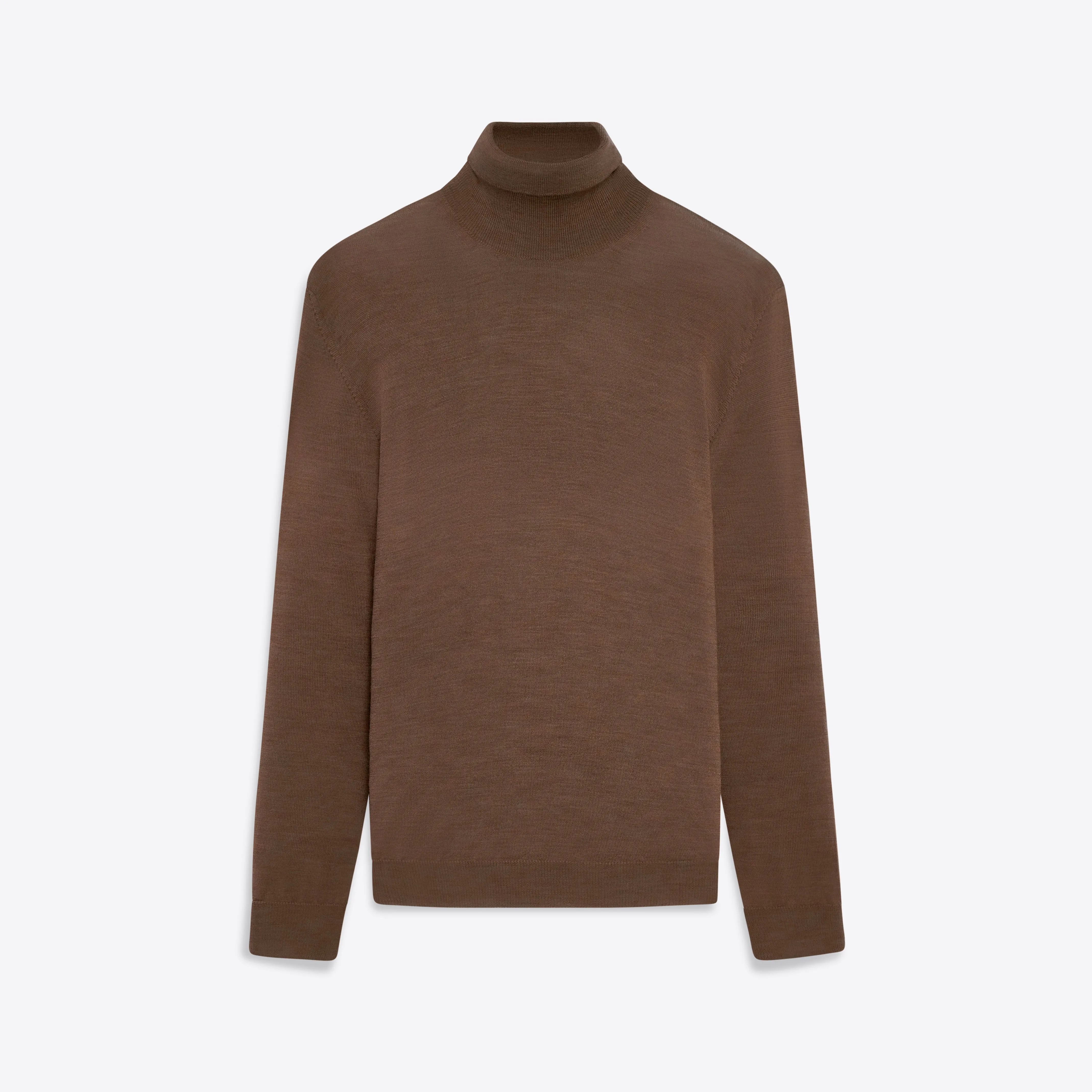 Super Merino Turtle Neck Solid Sweater sold by Bugatchi