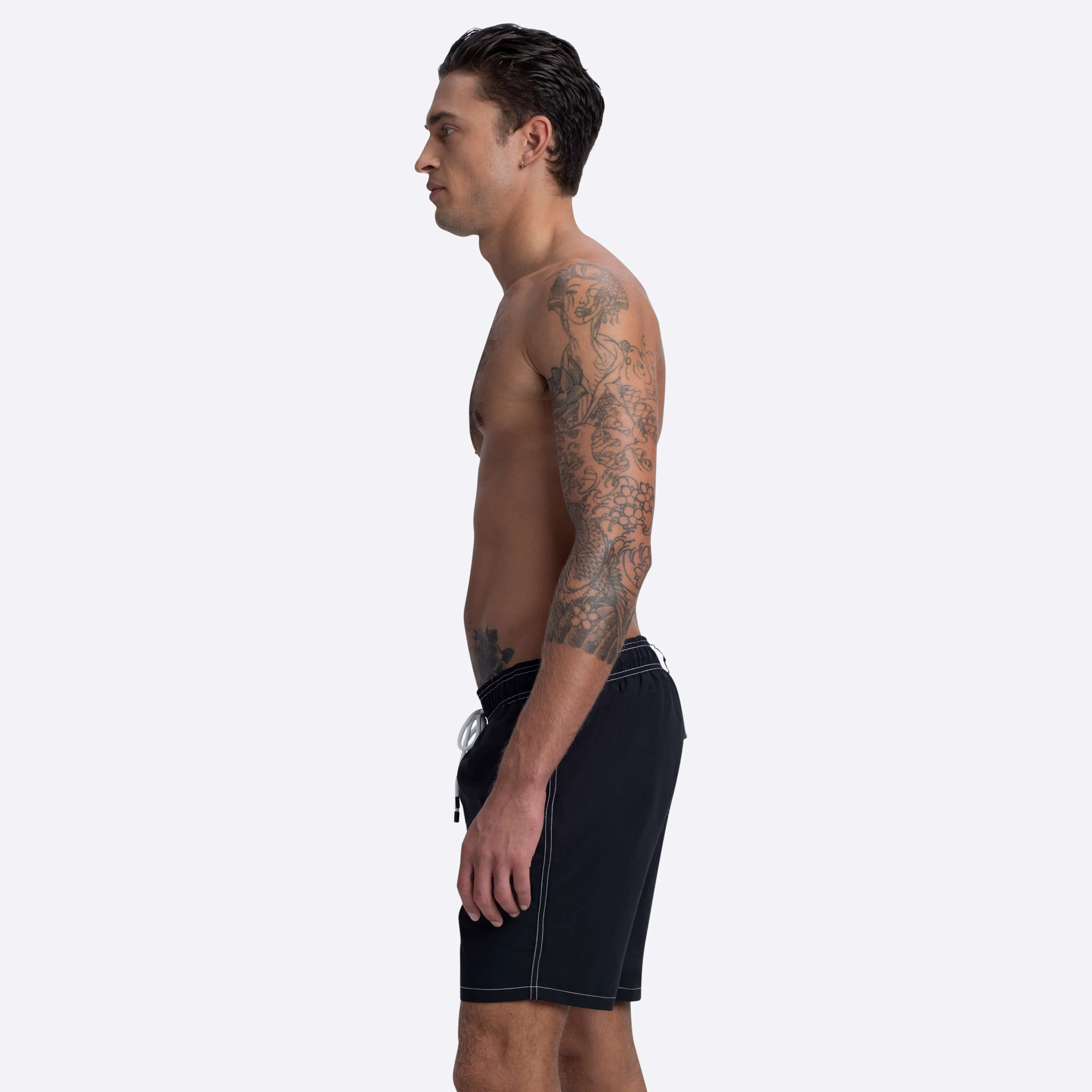 MAX Solid Swim Trunks sold by Bugatchi product image thumbnail 3