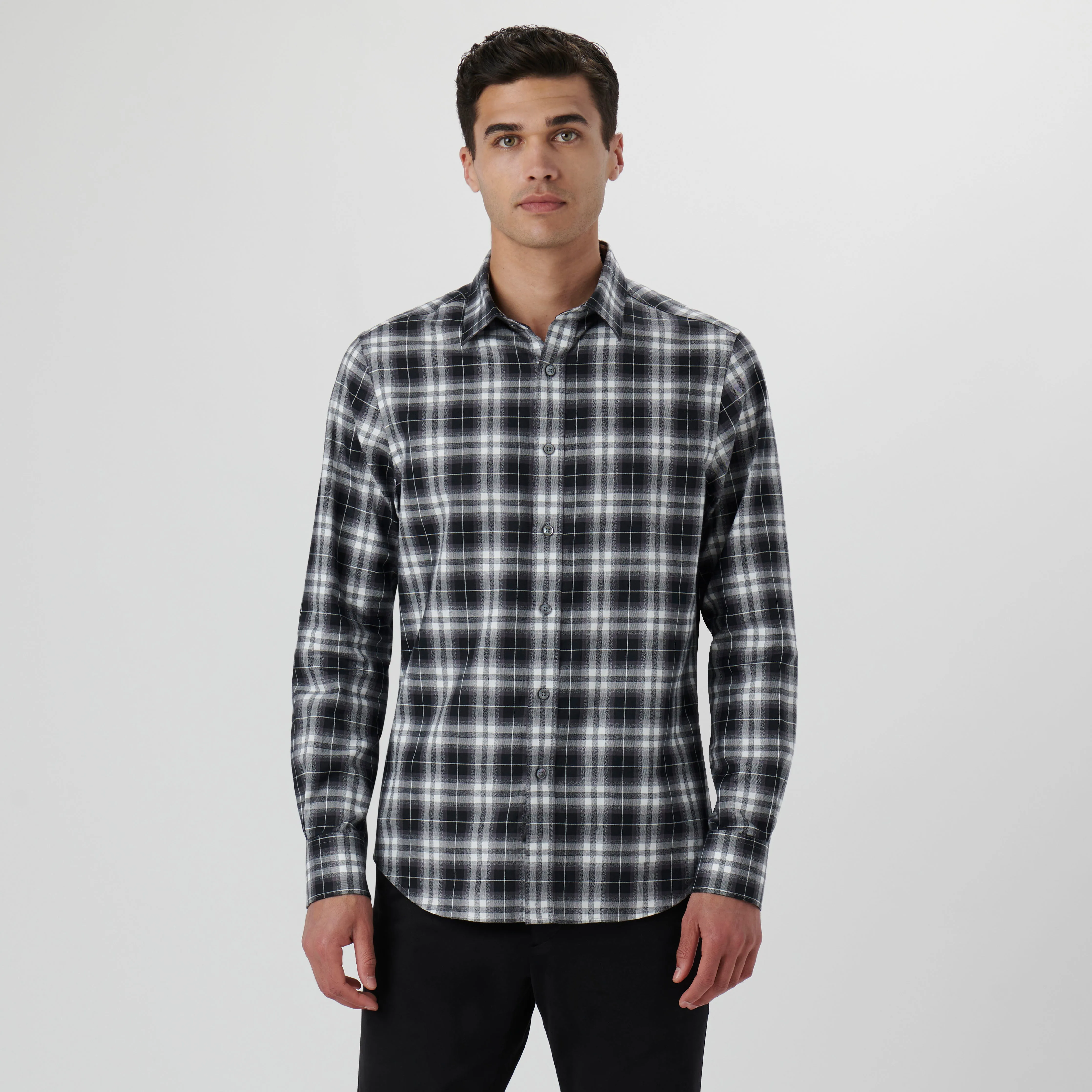 Julian Plaid Shirt sold by Bugatchi product image thumbnail 2