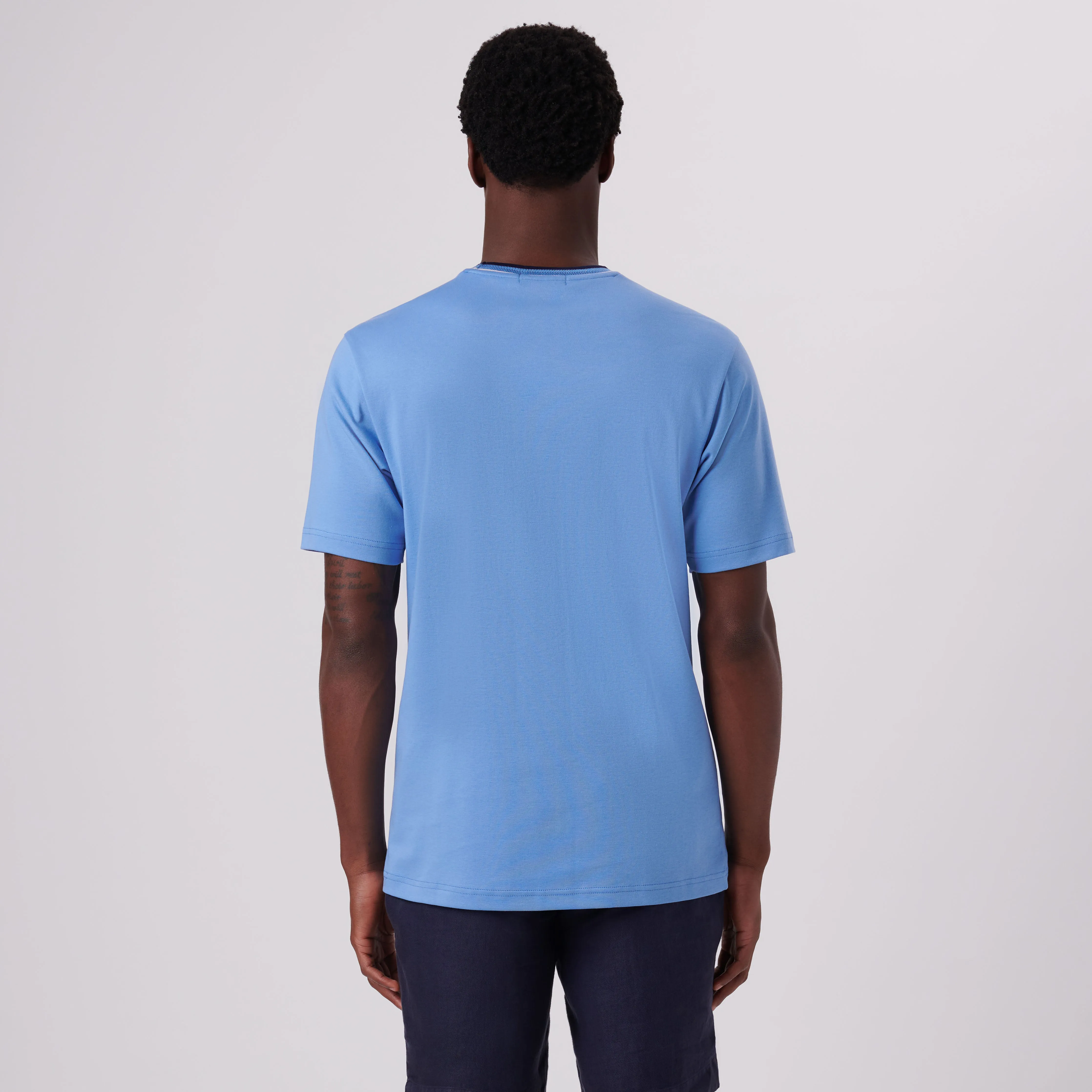 Crew Neck T-Shirt sold by Bugatchi product image thumbnail 4