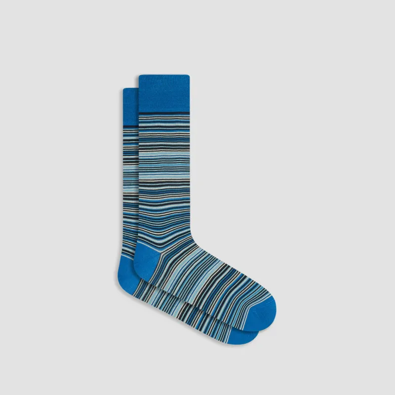 Striped Mid-Calf Socks sold by Bugatchi