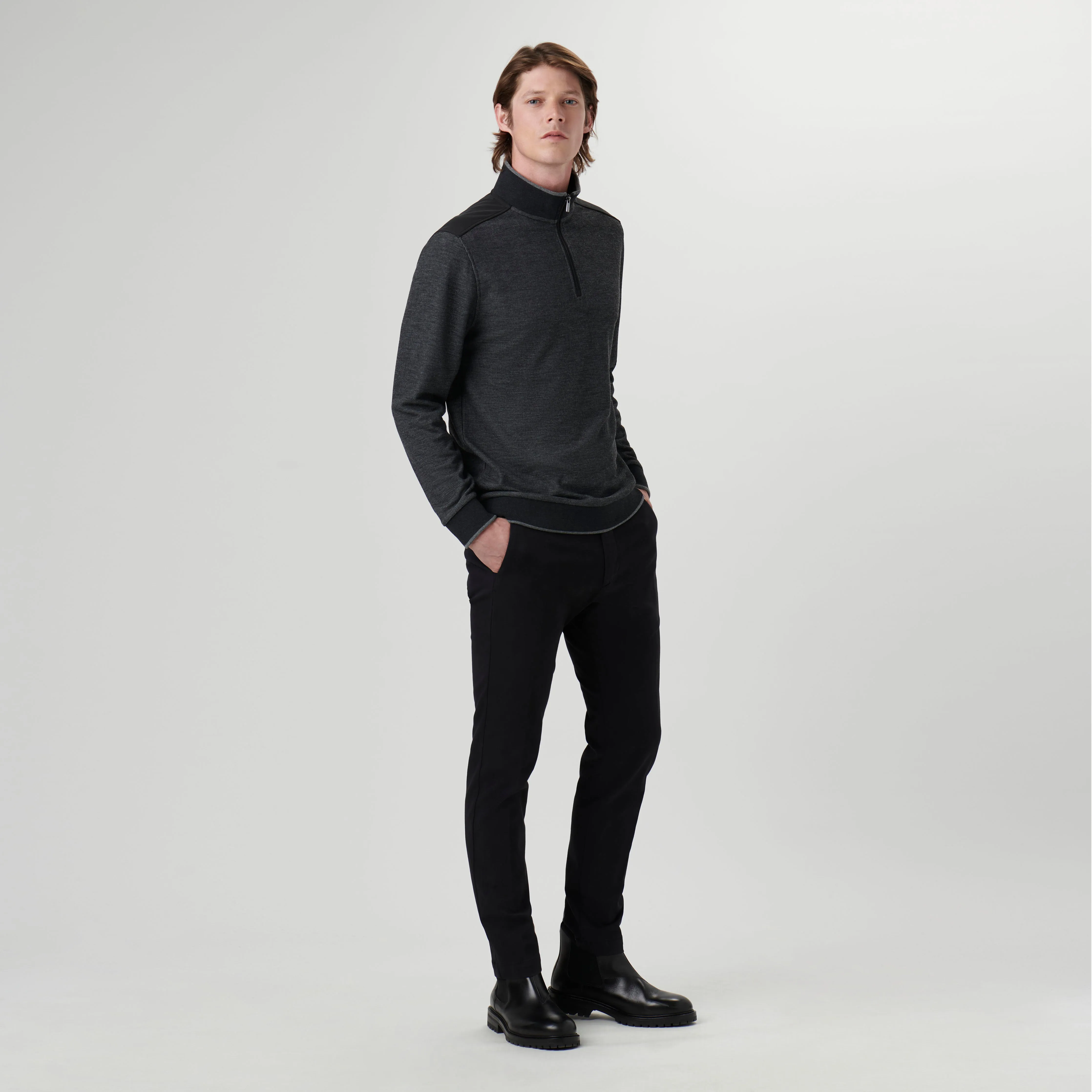 Quarter Zip Pullover sold by Bugatchi product image thumbnail 5