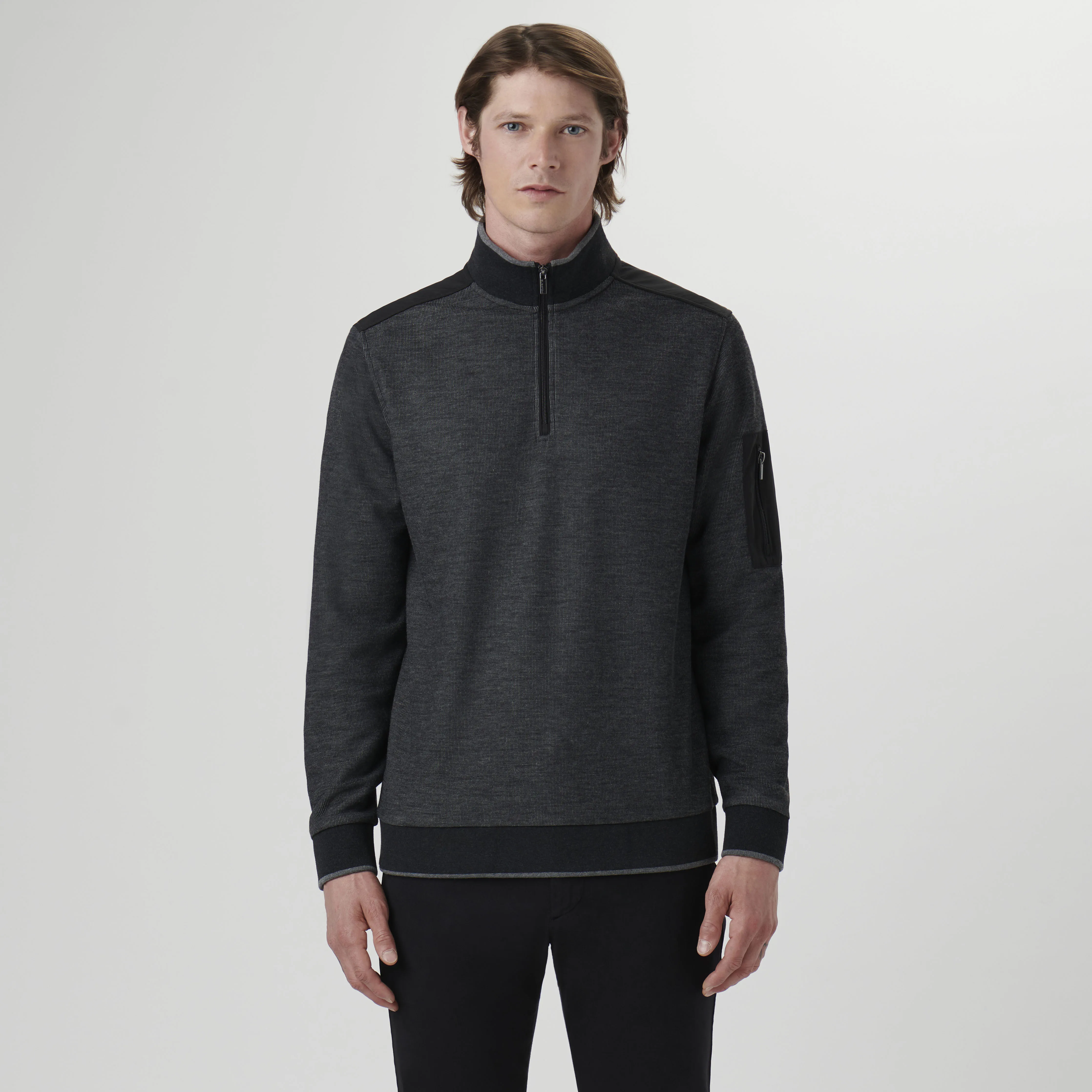 Quarter Zip Pullover sold by Bugatchi product image thumbnail 2
