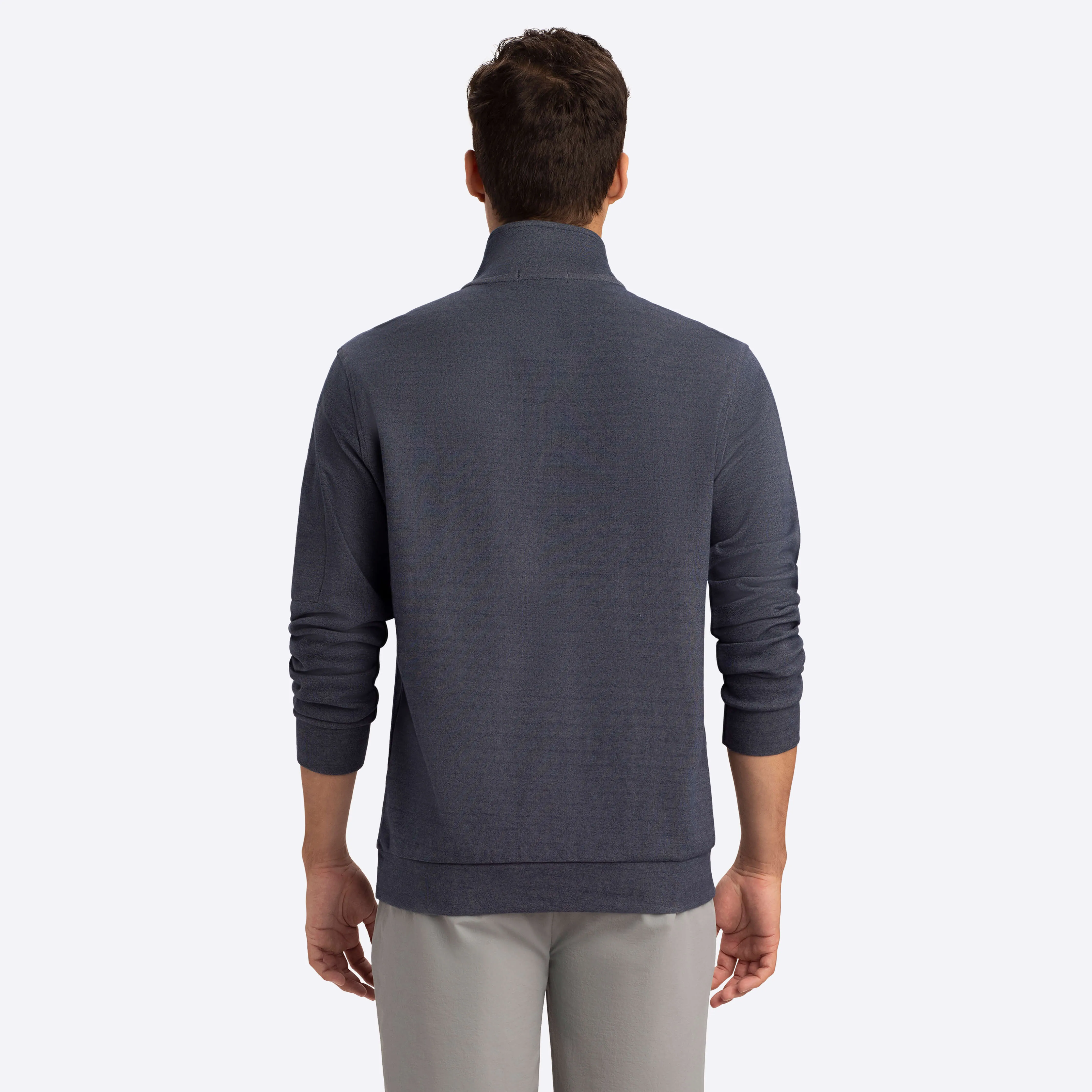 Quarter Zip Mock Neck sold by Bugatchi product image thumbnail 4