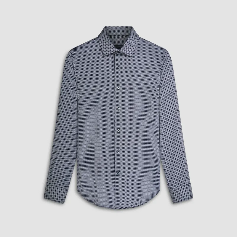 James Geometric OoohCotton Shirt sold by Bugatchi