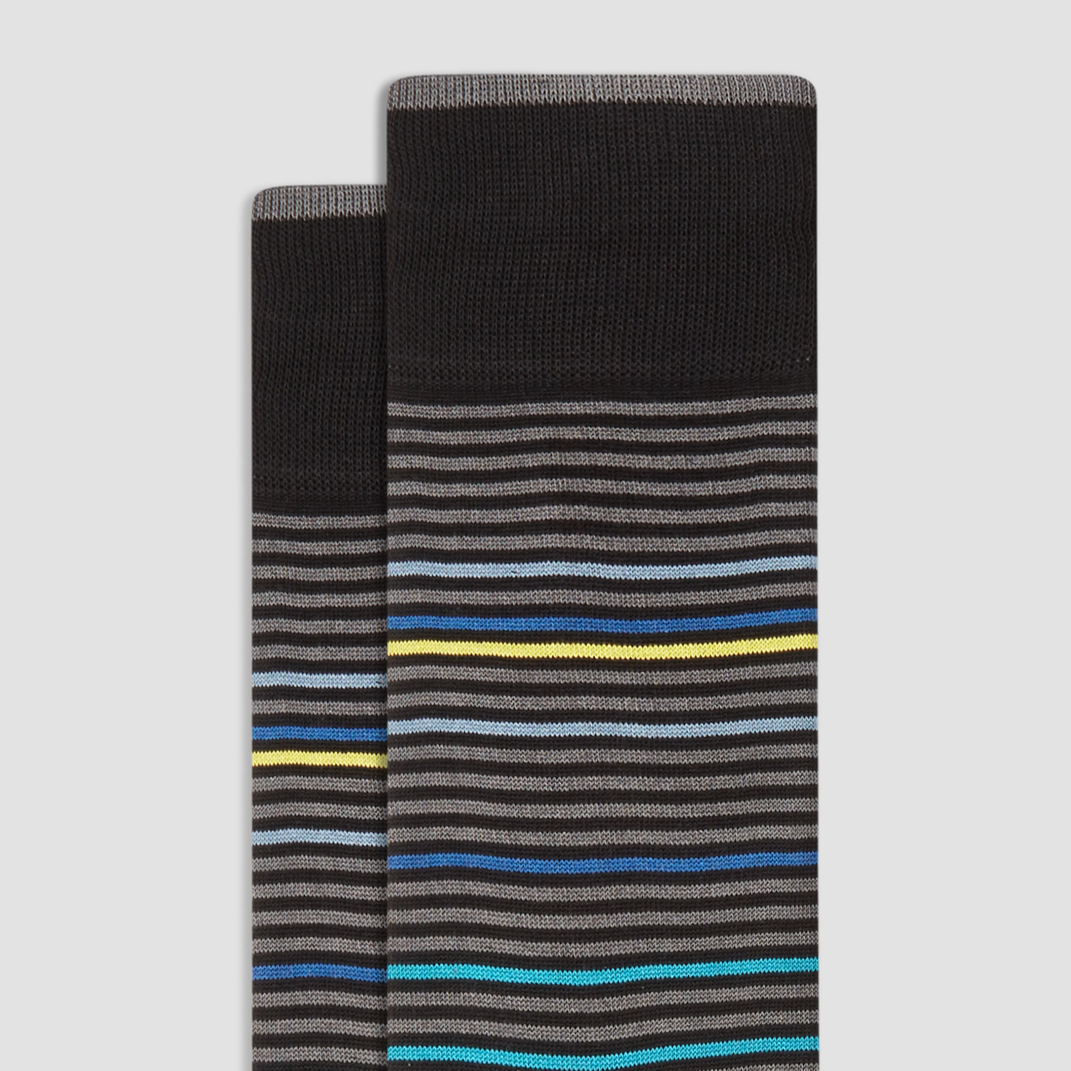 Striped Mid-Calf Socks sold by Bugatchi product image thumbnail 2