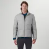 Quilted Bomber Jacket with Stow-Away Hood sold by Bugatchi