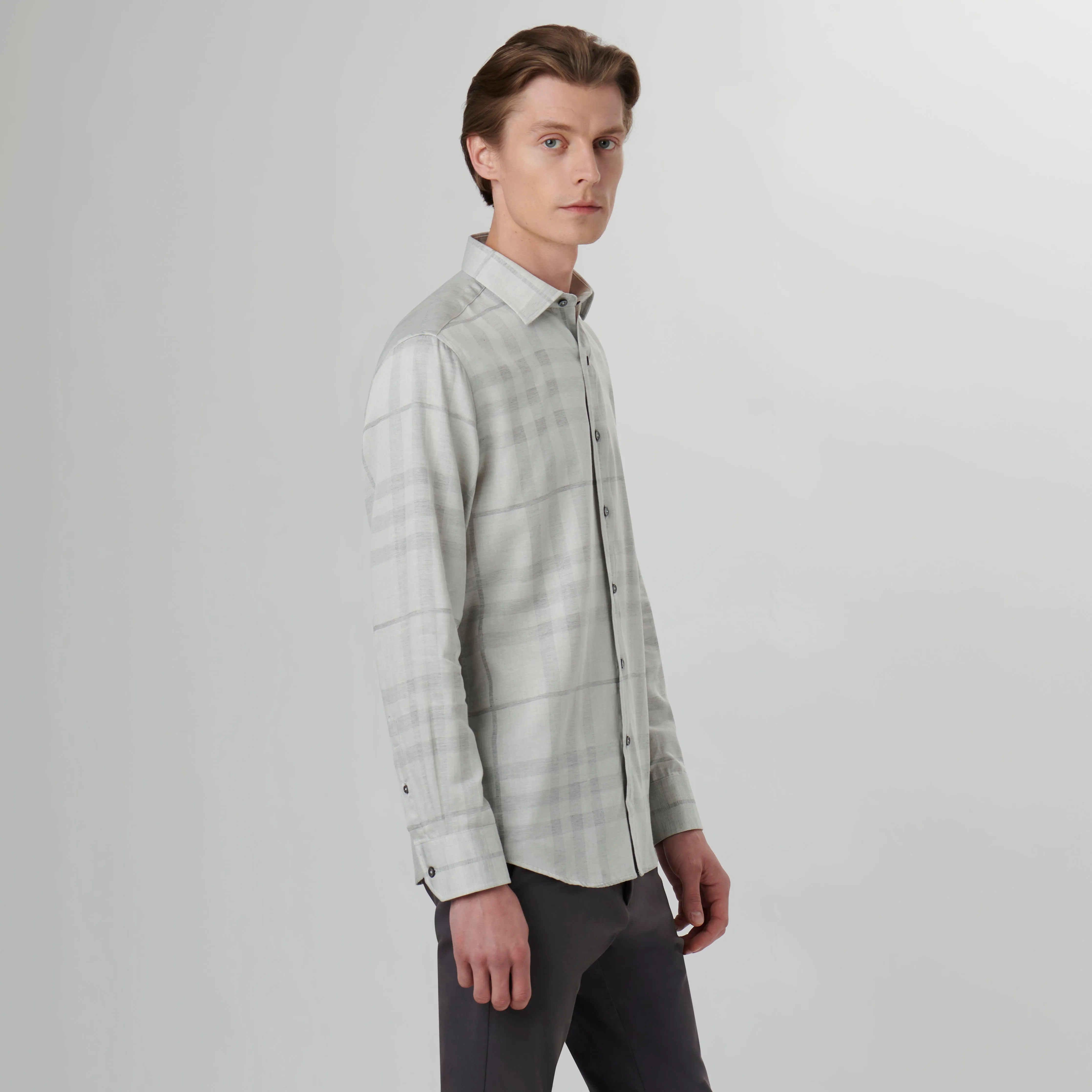 Julian Checkered Shirt sold by Bugatchi product image thumbnail 3