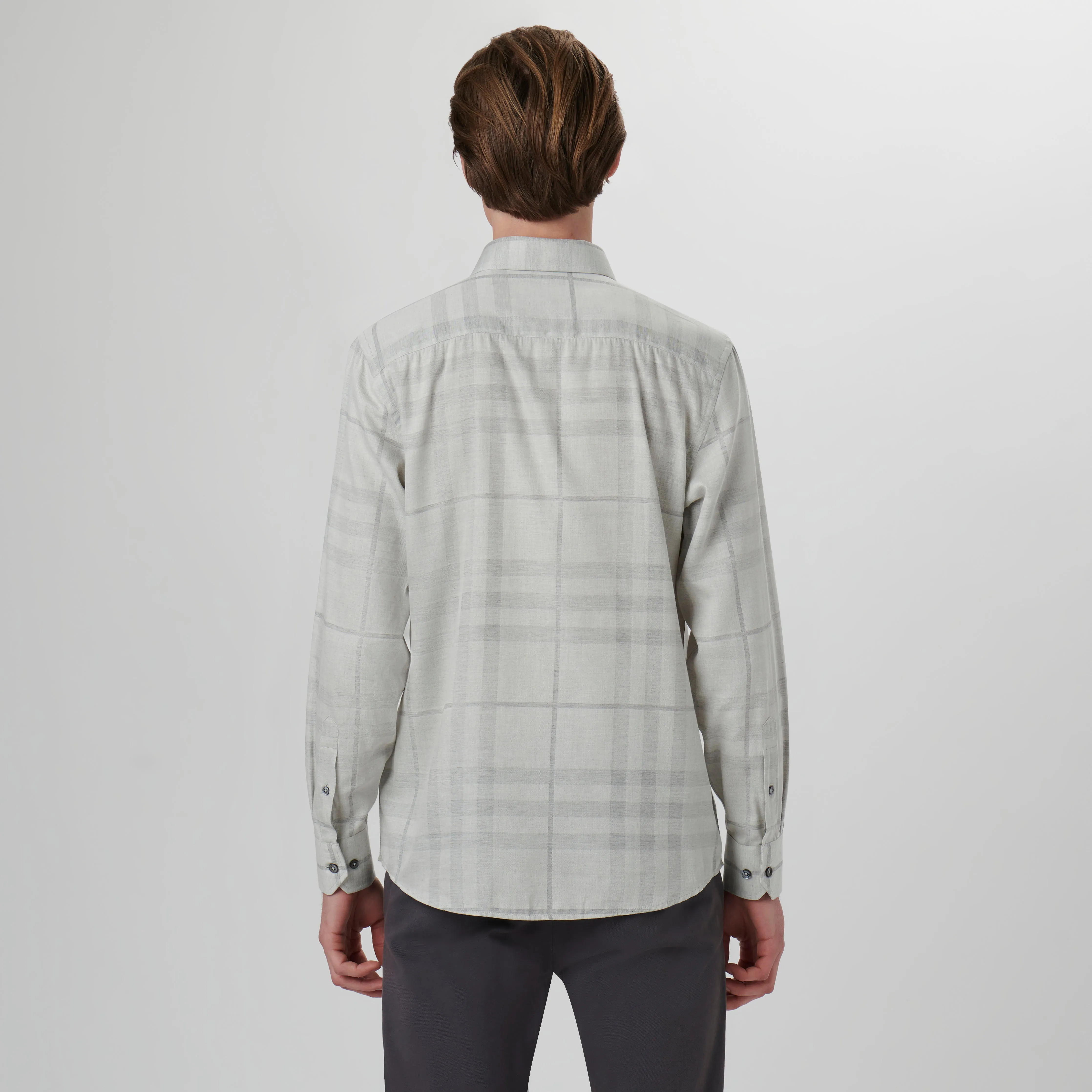 Julian Checkered Shirt sold by Bugatchi product image thumbnail 4