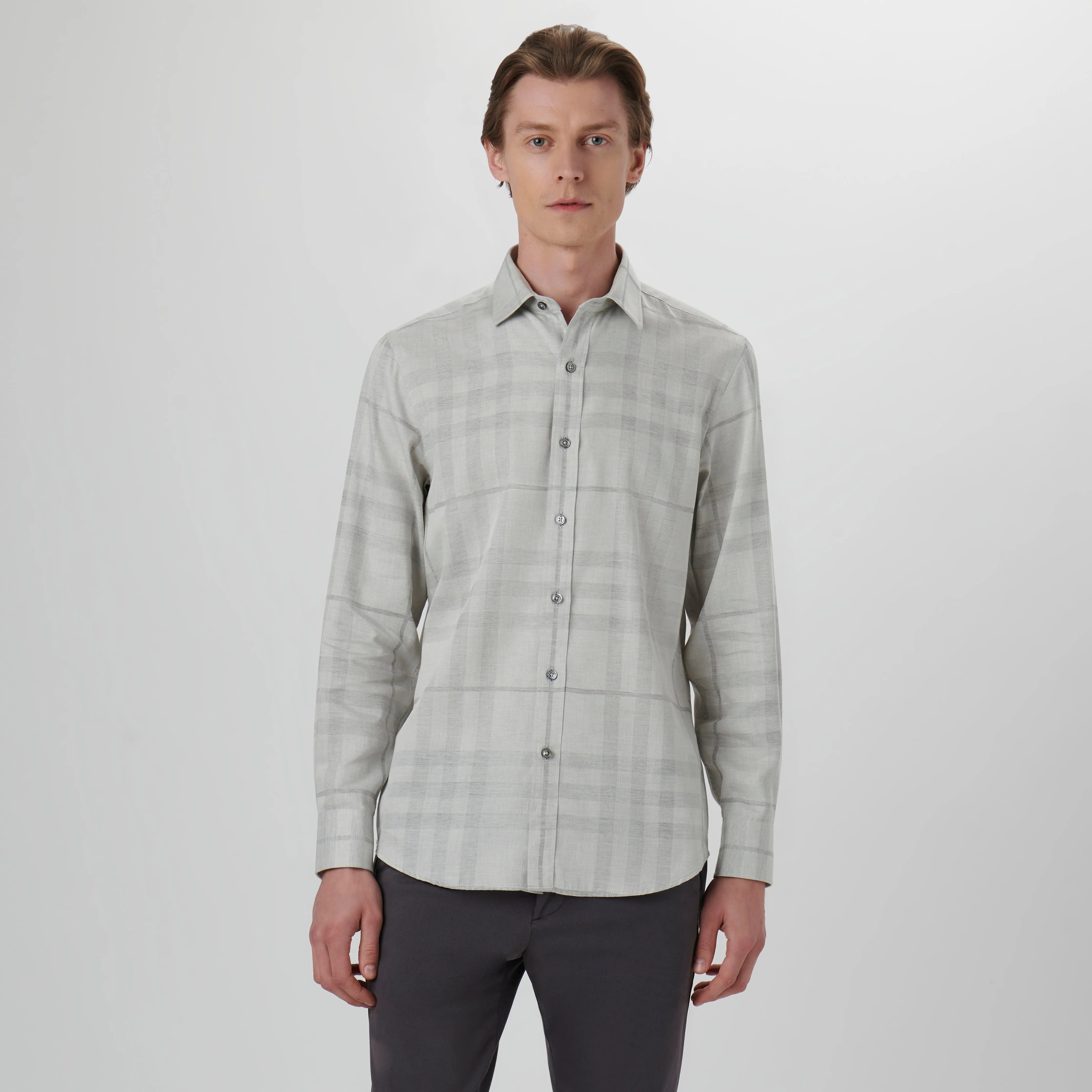 Julian Checkered Shirt sold by Bugatchi product image thumbnail 2