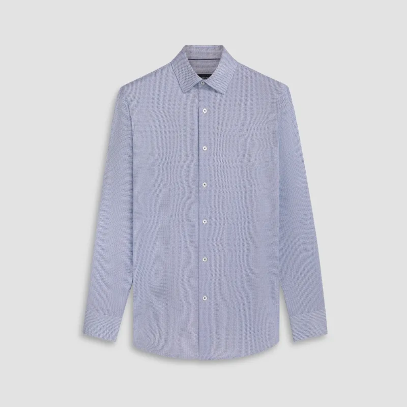 James Geometric Print OoohCotton Shirt sold by Bugatchi