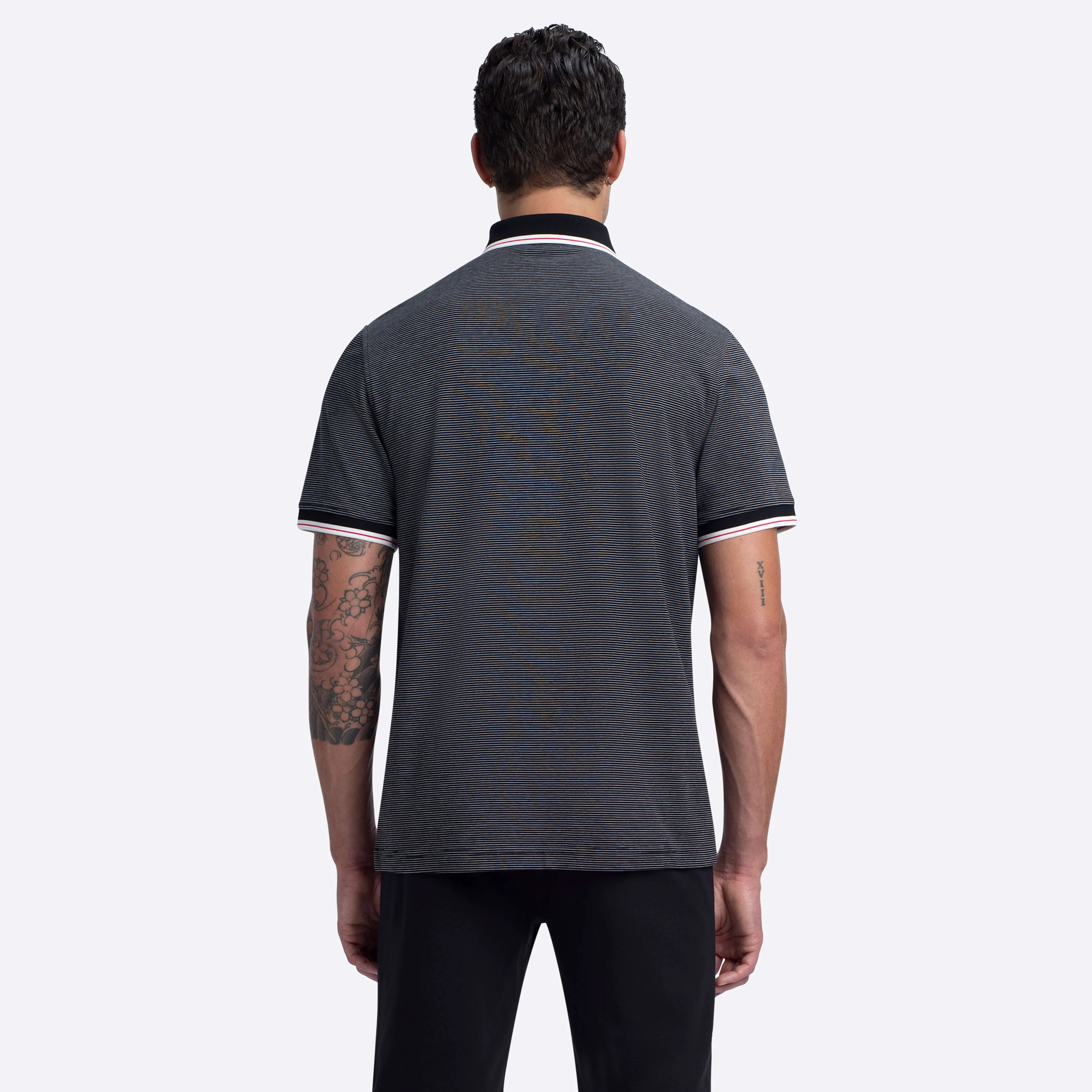 Striped Polo sold by Bugatchi product image thumbnail 4