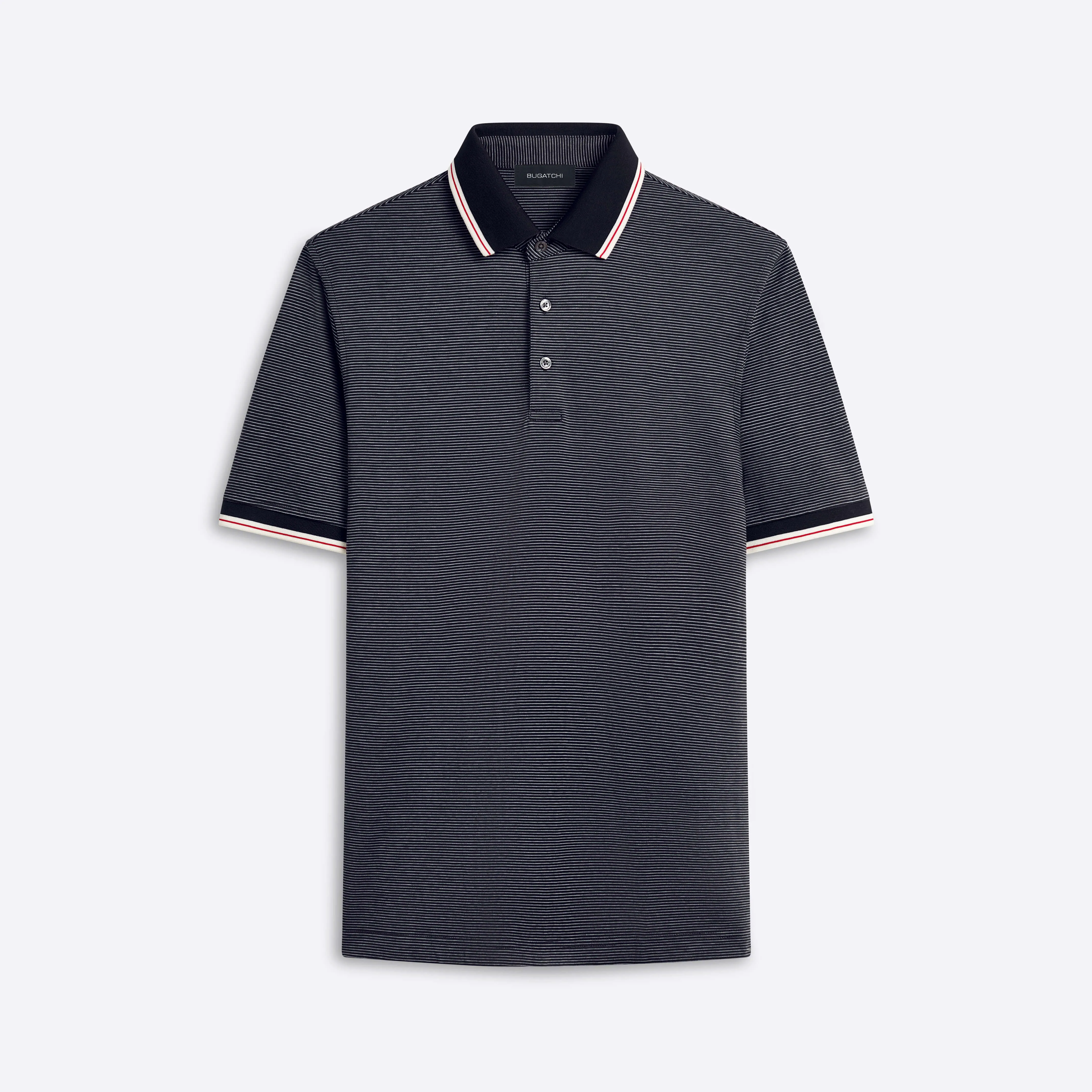 Striped Polo sold by Bugatchi