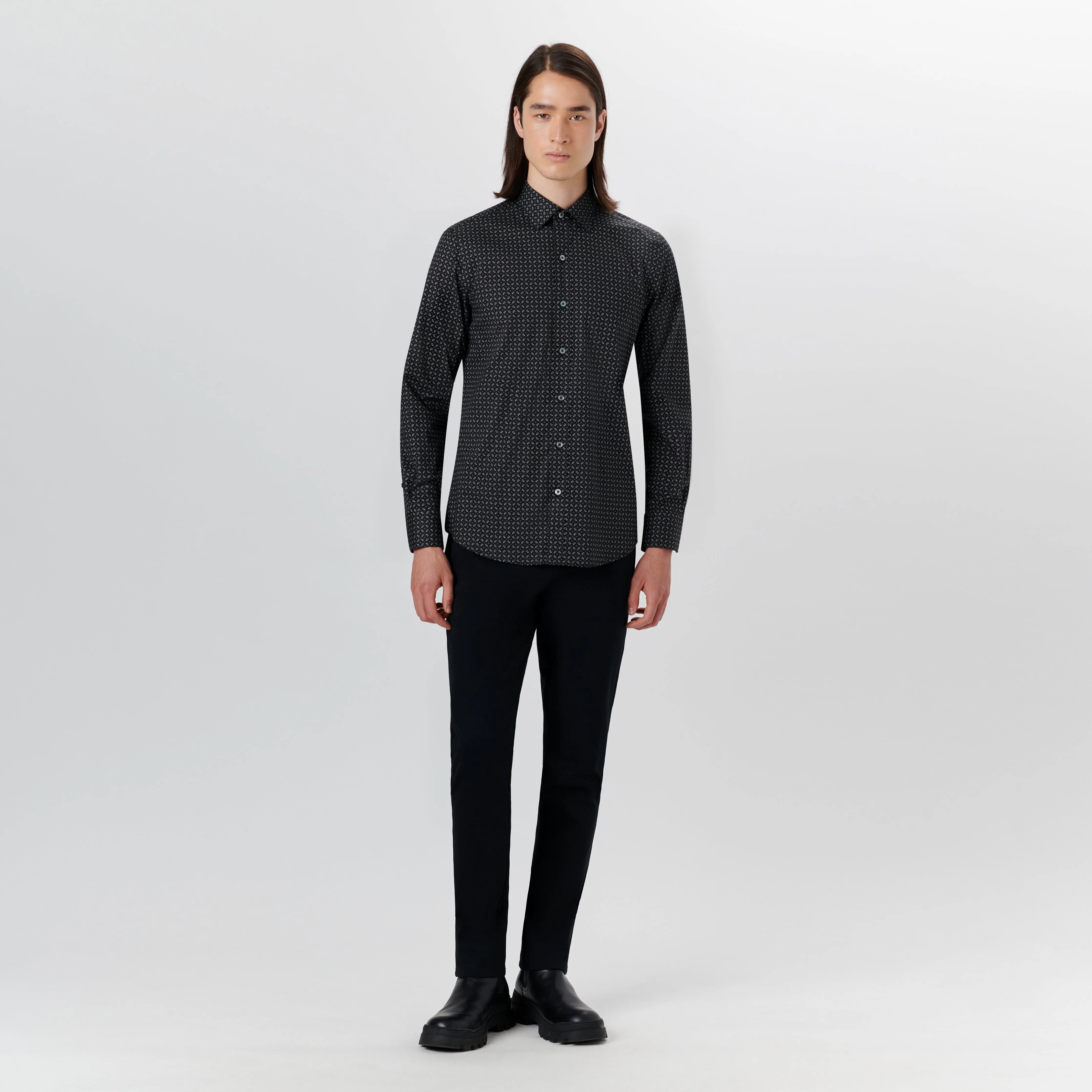 JULIAN Paisley Print Shirt sold by Bugatchi product image thumbnail 5