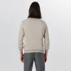 Melange Quarter Zip Pullover Sweater sold by Bugatchi