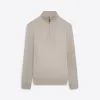 Melange Quarter Zip Pullover Sweater sold by Bugatchi