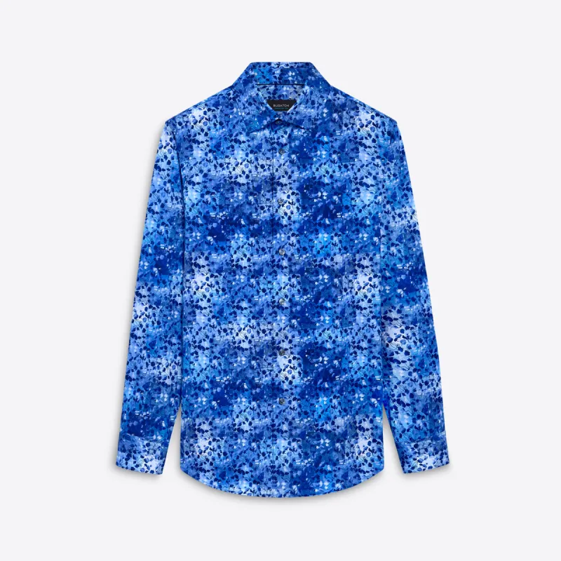 JAMES Floral Print OoohCotton Shirt sold by Bugatchi